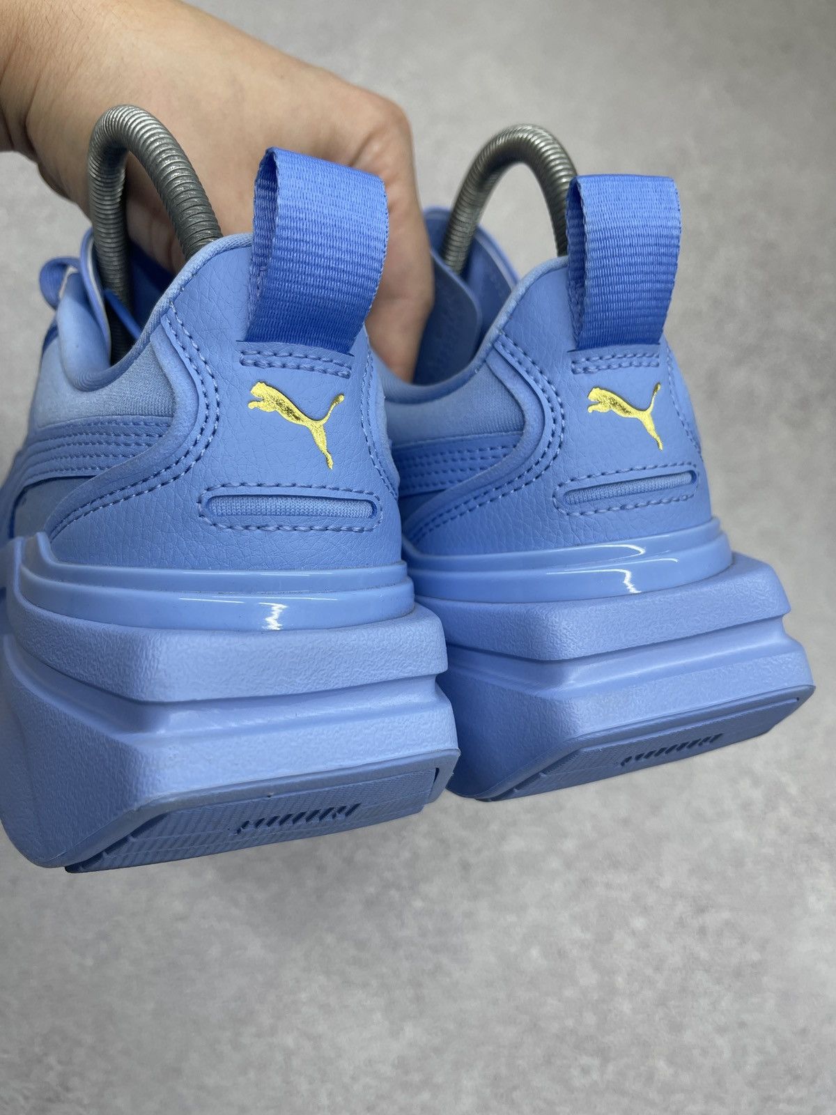 Puma New Puma Kosmo Rider Tonal Sneakers Blue With Box Size 40.5 Size US 9.5 / IT 39.5 - 9 Thumbnail