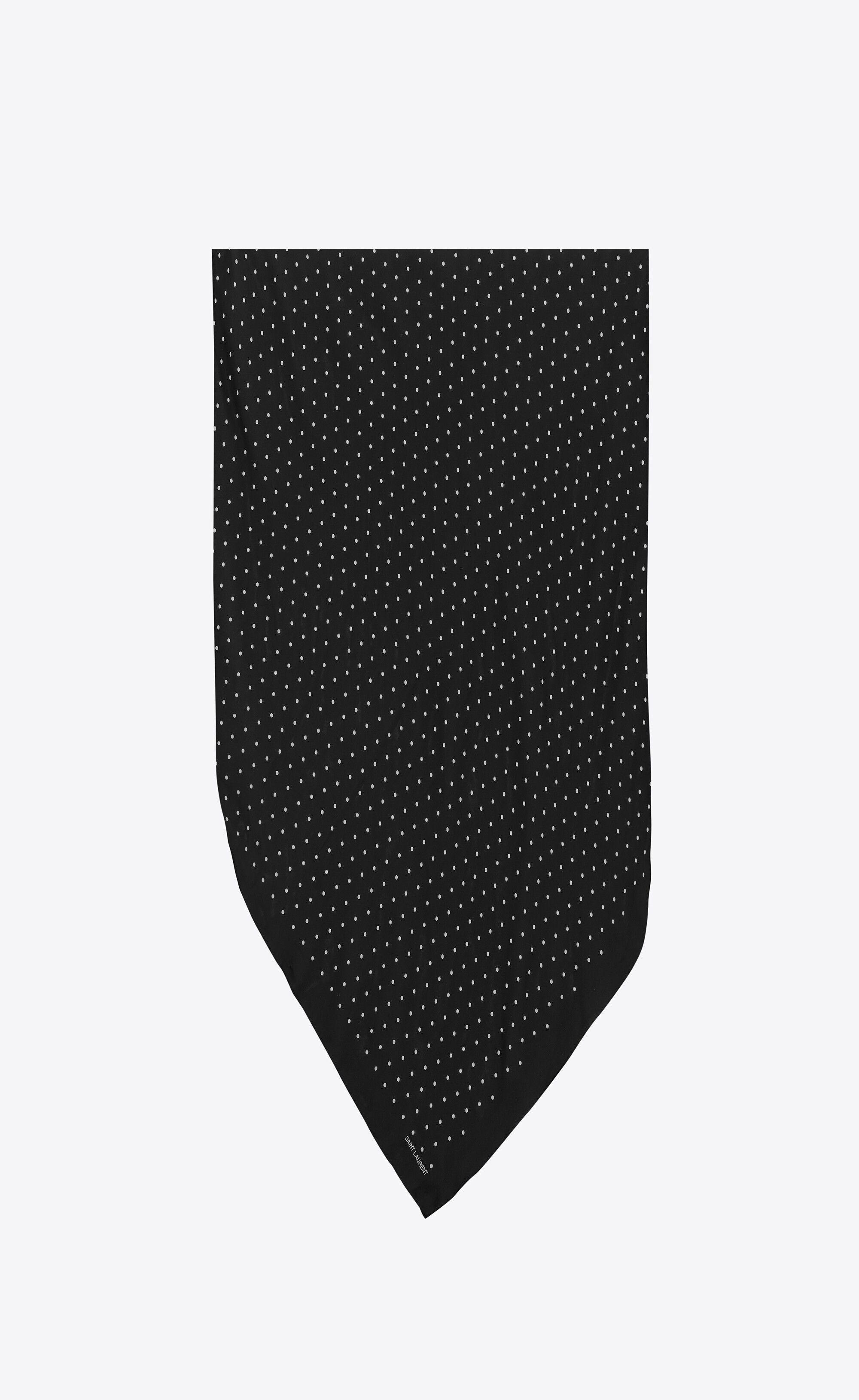 Saint Laurent Paris o1s1wg110125 Size: OS / 766365 Extra-Long Lavallière Scarf Size ONE SIZE - 1 Thumbnail