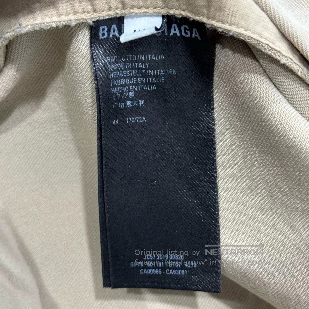 Balenciaga Balenciaga Logo Wool Trousers. Size US 28 / EU 44 - 5 Thumbnail