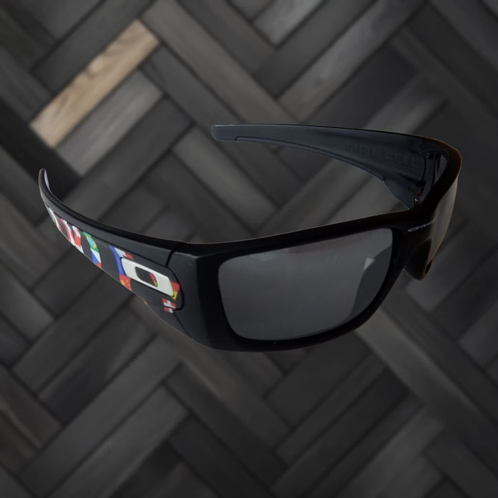 Oakley Oakley Sunglasses Fuel Cell Global Flags International Men Sunglasses Black XS Size ONE SIZE - 1 Thumbnail