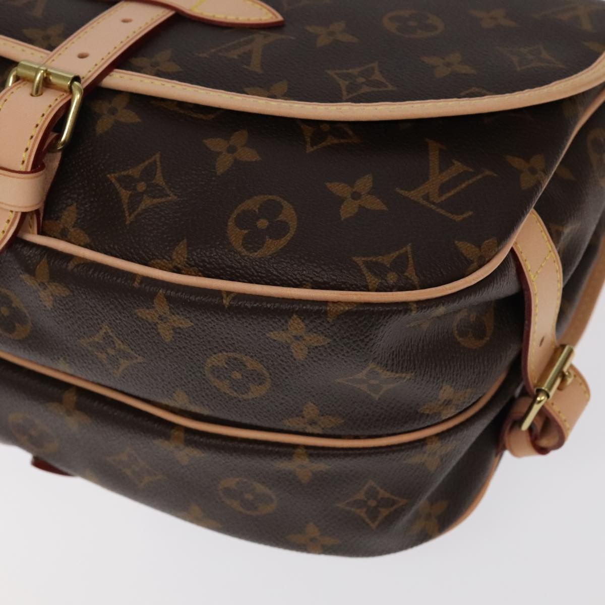 Louis Vuitton LOUIS VUITTON Monogram Saumur 30 Shoulder Bag M42256 Size ONE SIZE - 16 Thumbnail