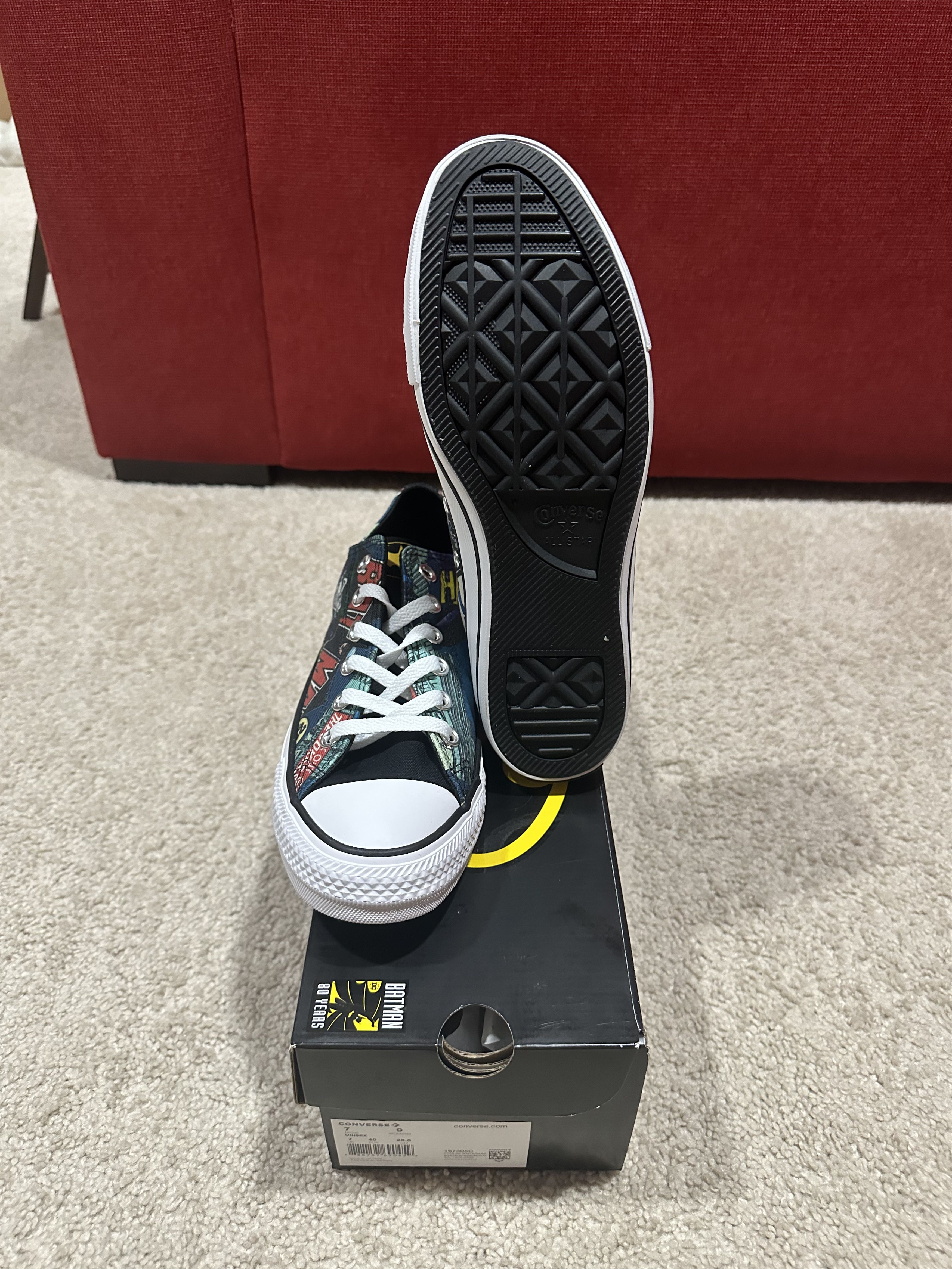 Converse Batman x Converse Chuck Taylor Low 80th Anniversary-Joker Size US 7 / EU 40 - 5 Thumbnail