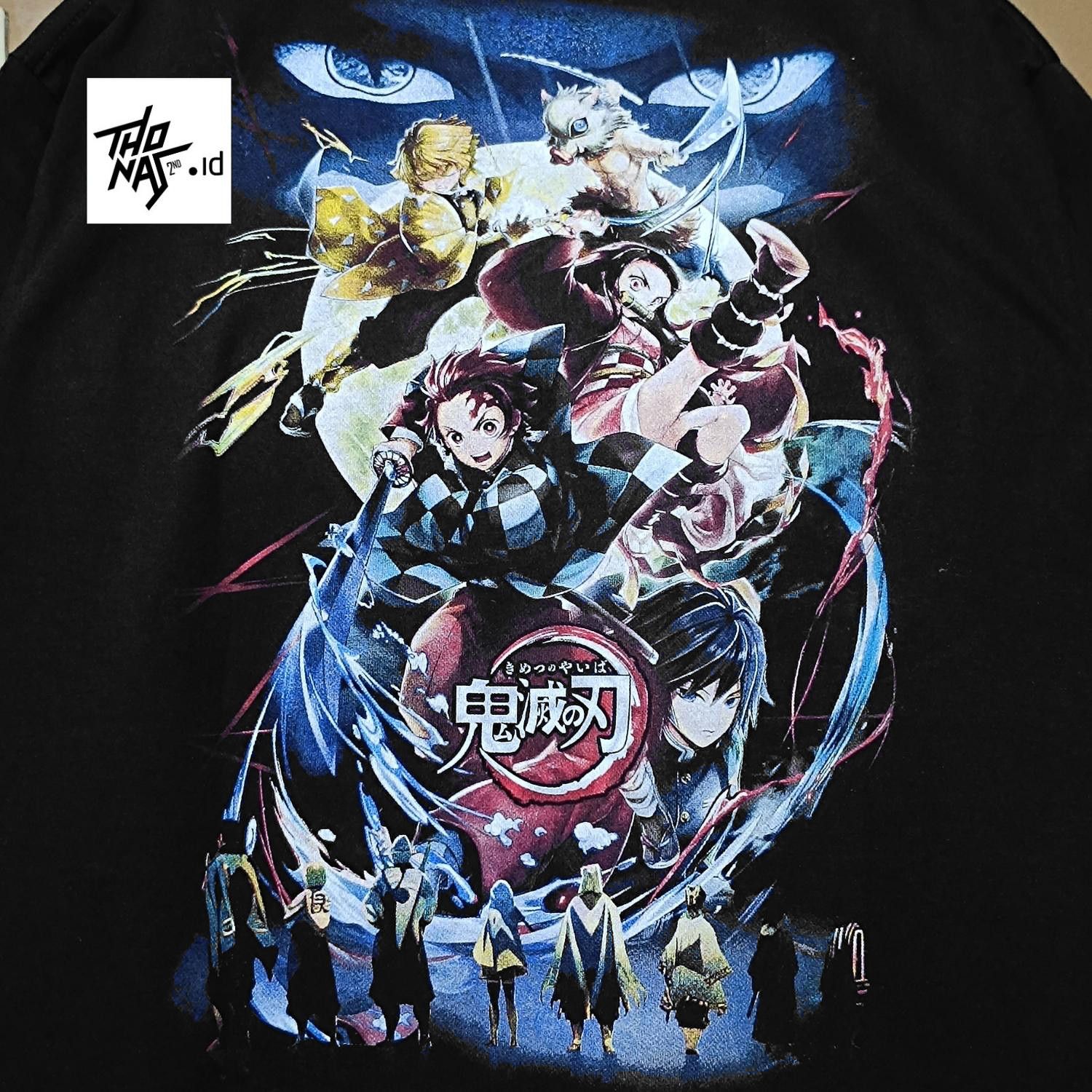 Anime Rare Demon Slayer Kimetsu no Yaiba Anime Manga Size US XL / EU 56 / 4 - 7 Thumbnail