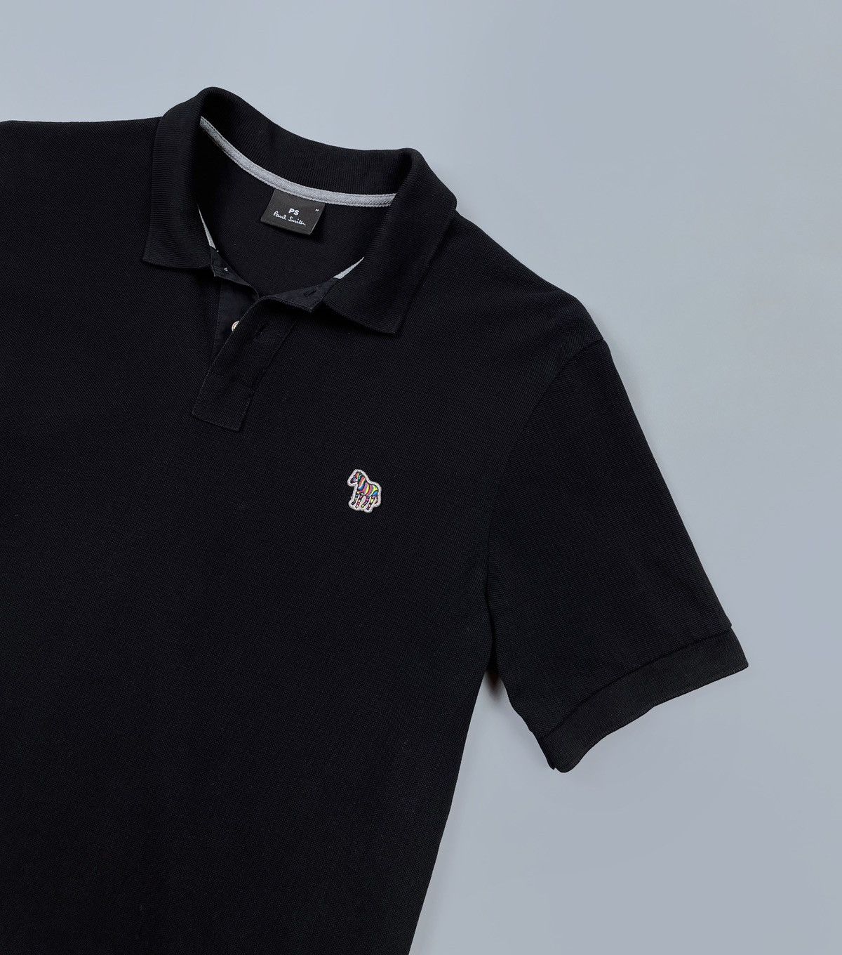 Paul Smith Men's PS Paul Smith Zebra SS Polo Shirt Organic Cotton M Size US M / EU 48-50 / 2 - 8 Thumbnail