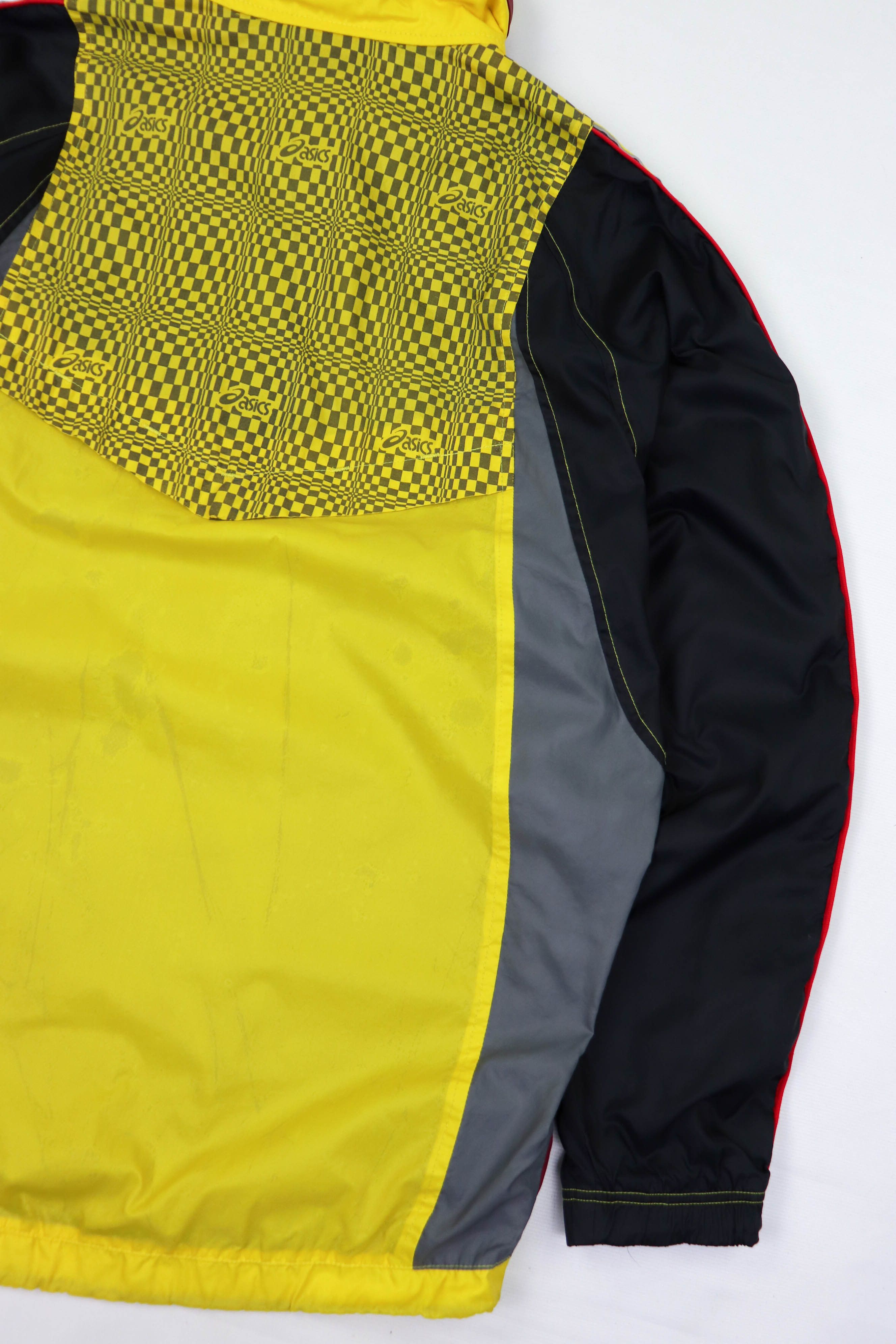 Asics Asics Vintage Reflective 3D Print Track Windbreaker Jacket Size US L / EU 52-54 / 3 - 16 Thumbnail