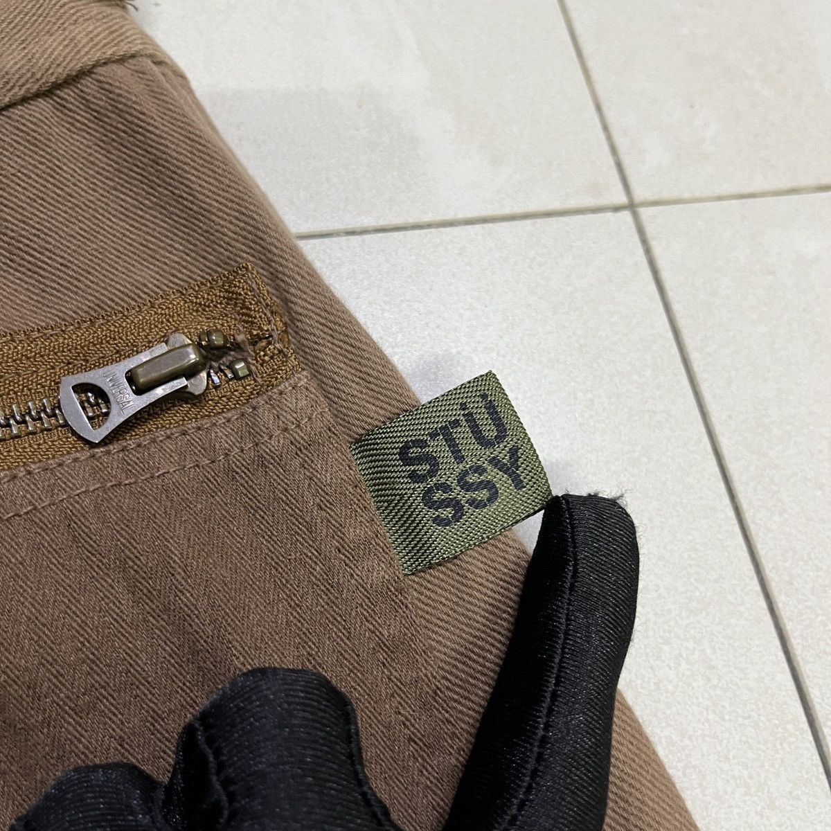 Stussy × Vintage Vintage Stussy Cargo Pants Size US 31 - 18 Thumbnail