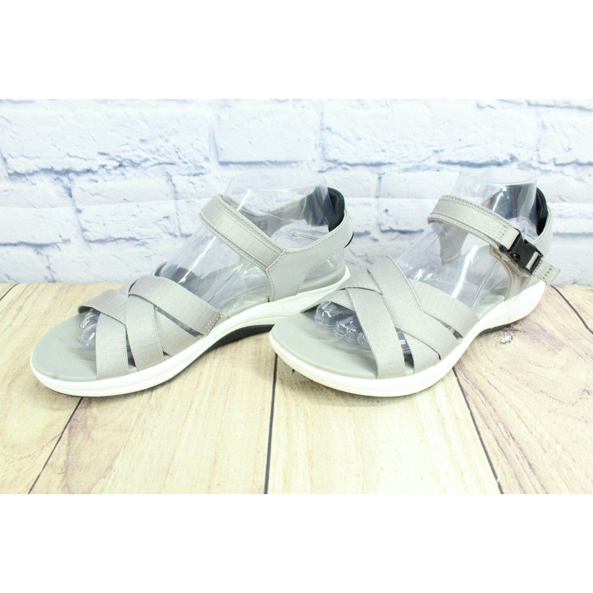 Clarks × Leather Clarks Mira Tide Cloudstepper Buckled Sport Sandals Size US 8.5 / IT 38.5 - 2 Thumbnail