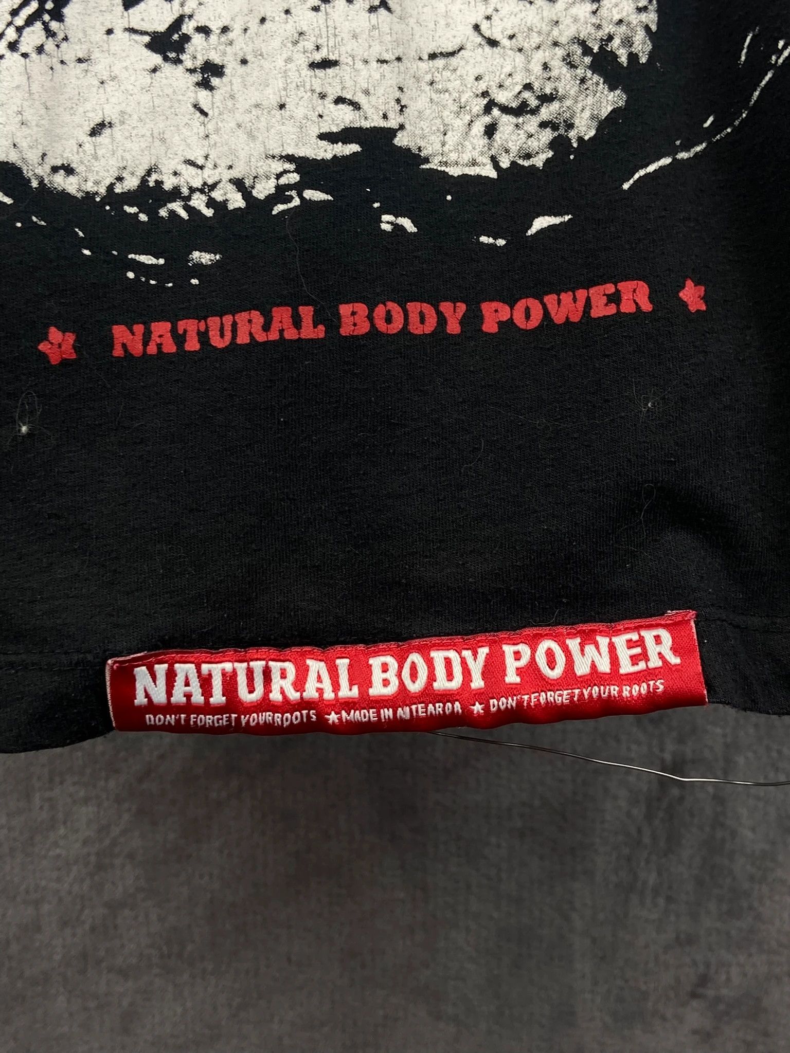 Affliction Affliction Skull Graphic Tee Natural Body Power L Size US L / EU 52-54 / 3 - 5 Thumbnail