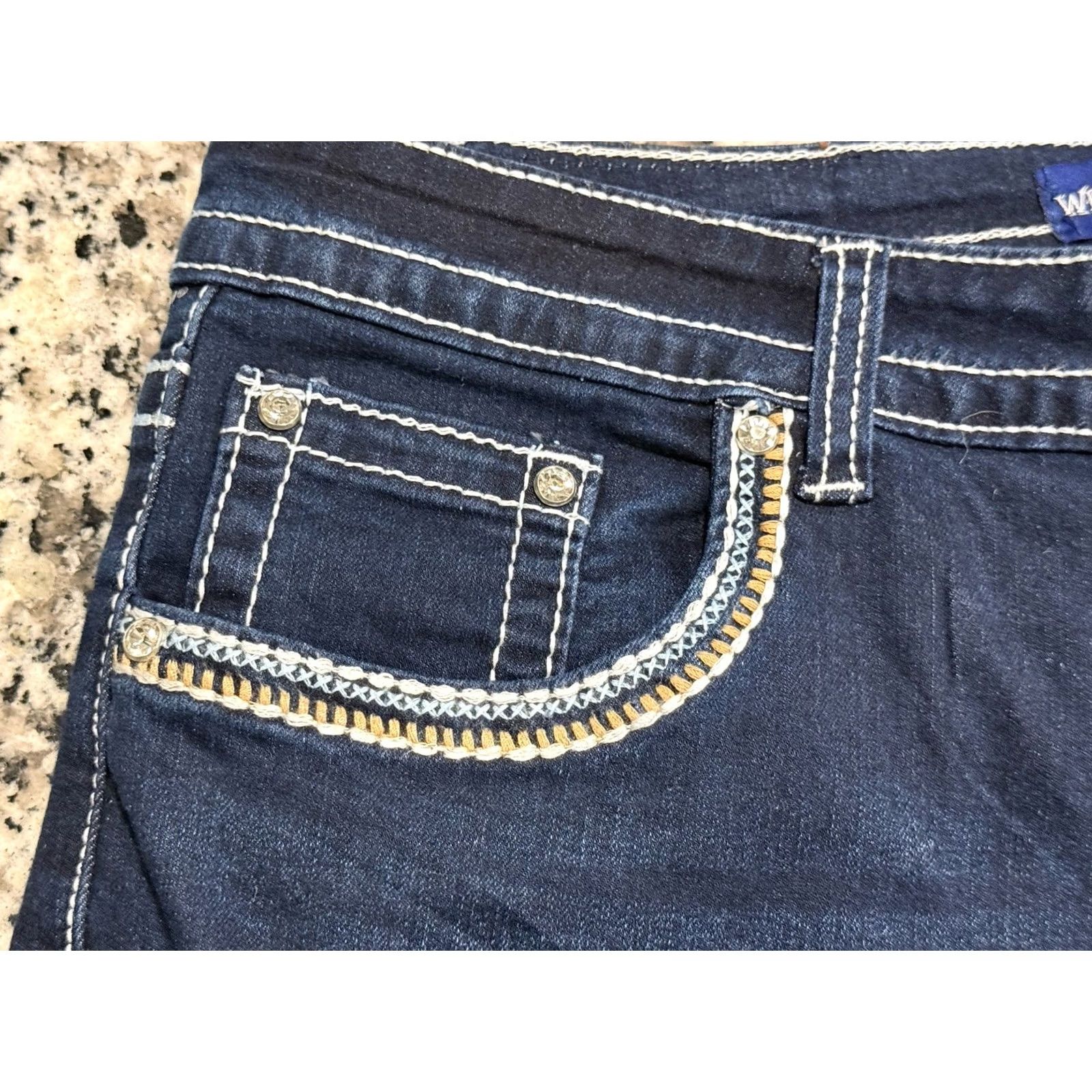 Vintage VINTAGE Westfield Eagle Jeans Shirt? Size 36" / US 14 / IT 50 - 3 Thumbnail
