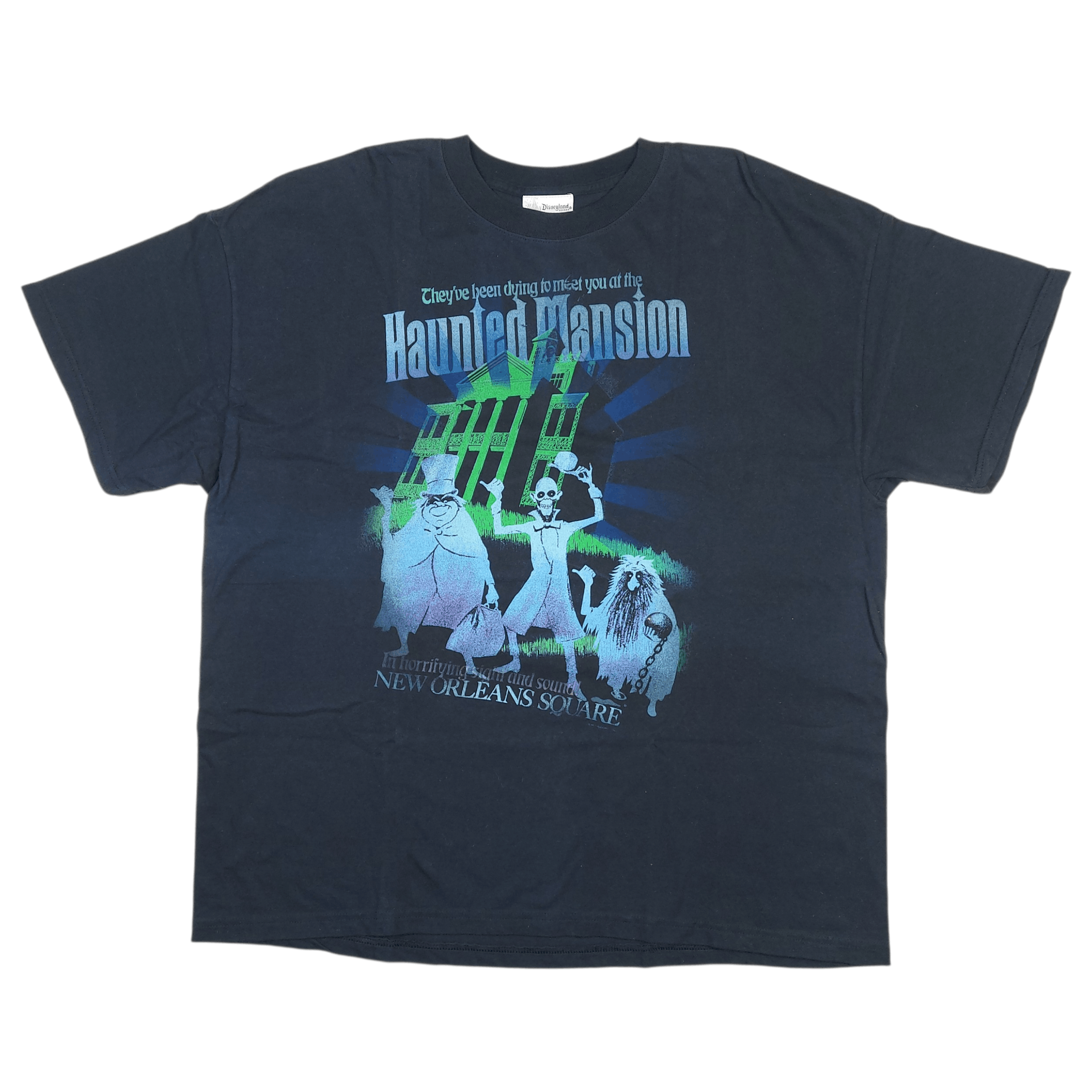 Disney VTG Y2K Disney The Haunted Mansion Hitchhiking Ghosts TEE Size US XXL / EU 58 / 5 - 1 Thumbnail