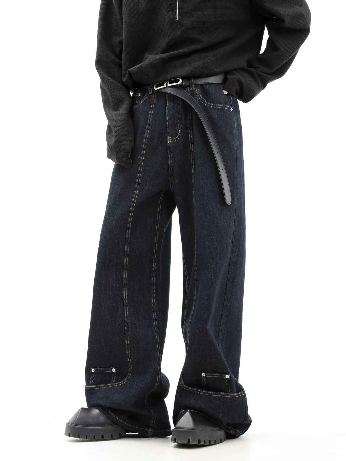 Japanese Brand × Vintage Retro punk pants Size US 31 - 3 Thumbnail