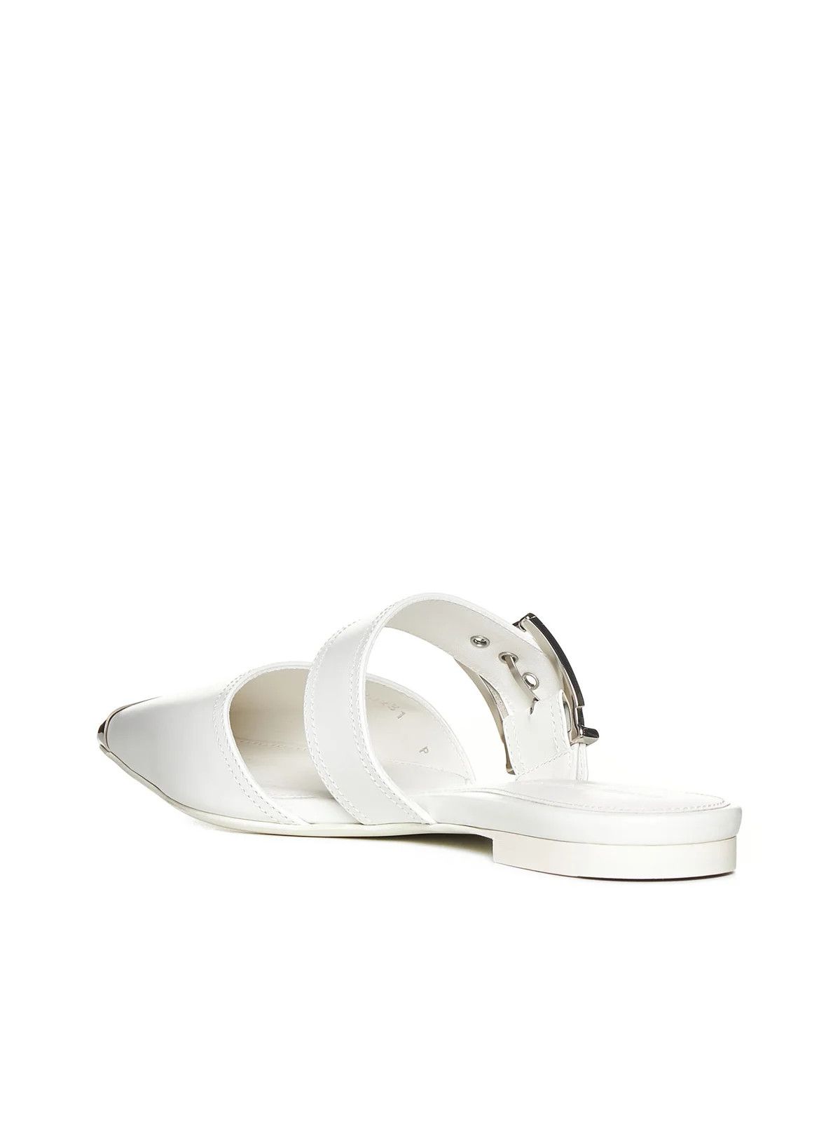 Alexander McQueen o1y0225 Mules in White Size US 6.5 / IT 36.5 - 3 Thumbnail