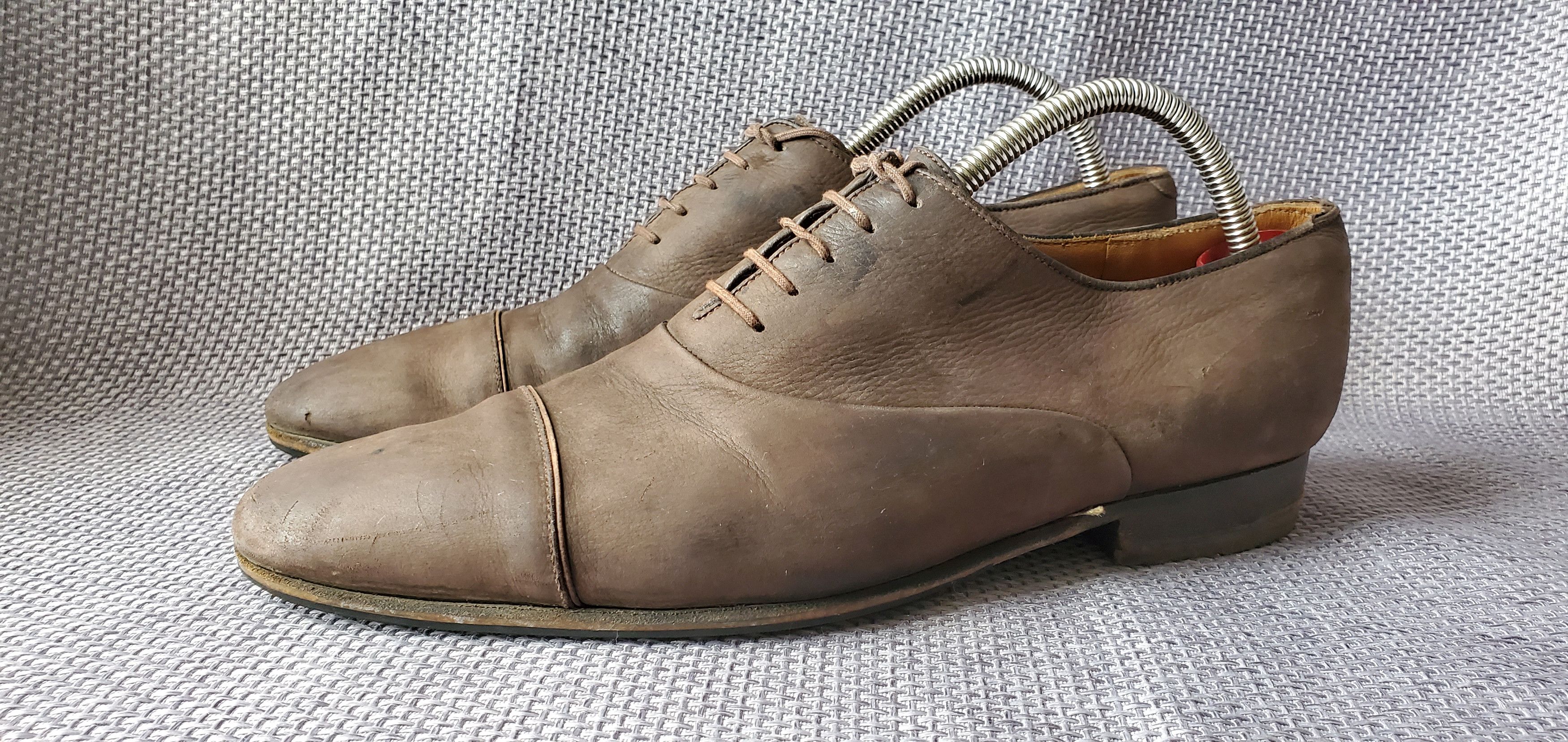 J.M. Weston J.M Weston Brown Lace Up Shoes Size US 7.5 / EU 40-41 - 1 Thumbnail