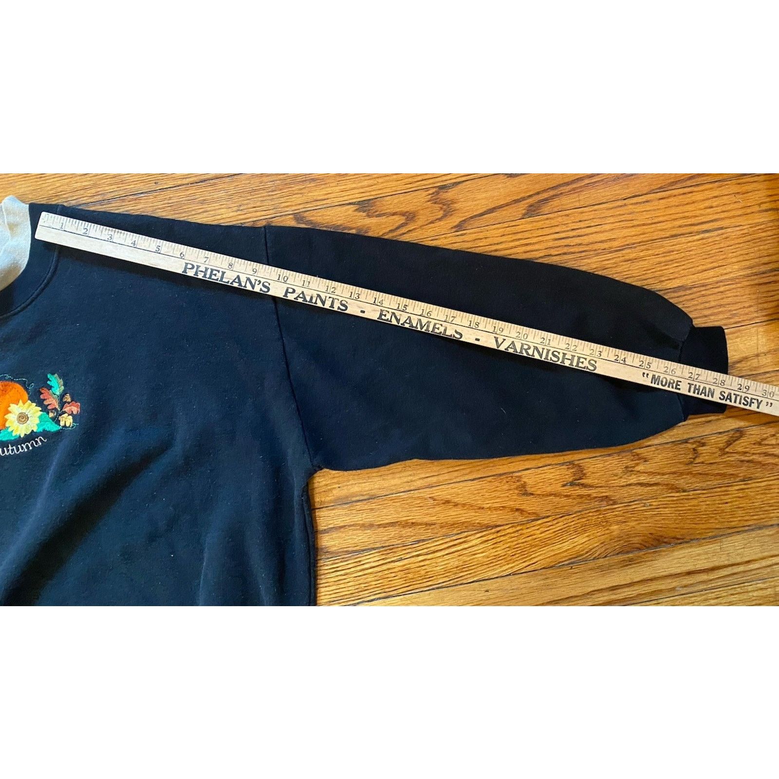 Gianni Valentino VTG Fall Pumpkin Sweatshirt Collar Women’s L Embroider Size L / US 10 / IT 46 - 10 Thumbnail