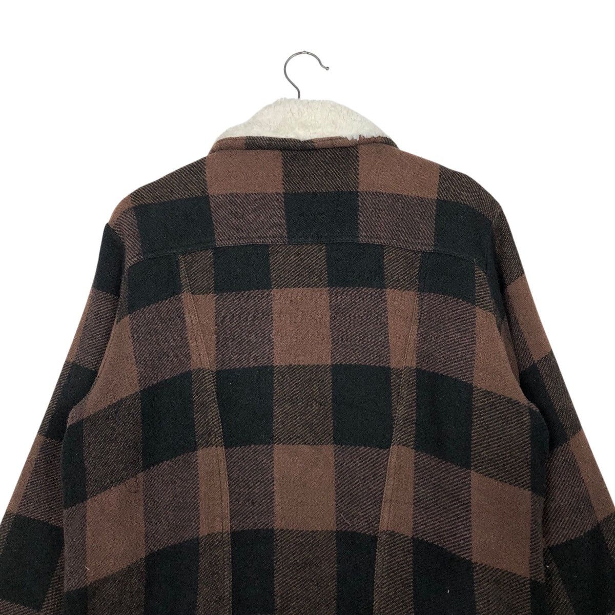 Japanese Brand × Vintage 📌Vintage Wool Jacket Double Collar Jun Club Issey Miyake Size US M / EU 48-50 / 2 - 10 Thumbnail
