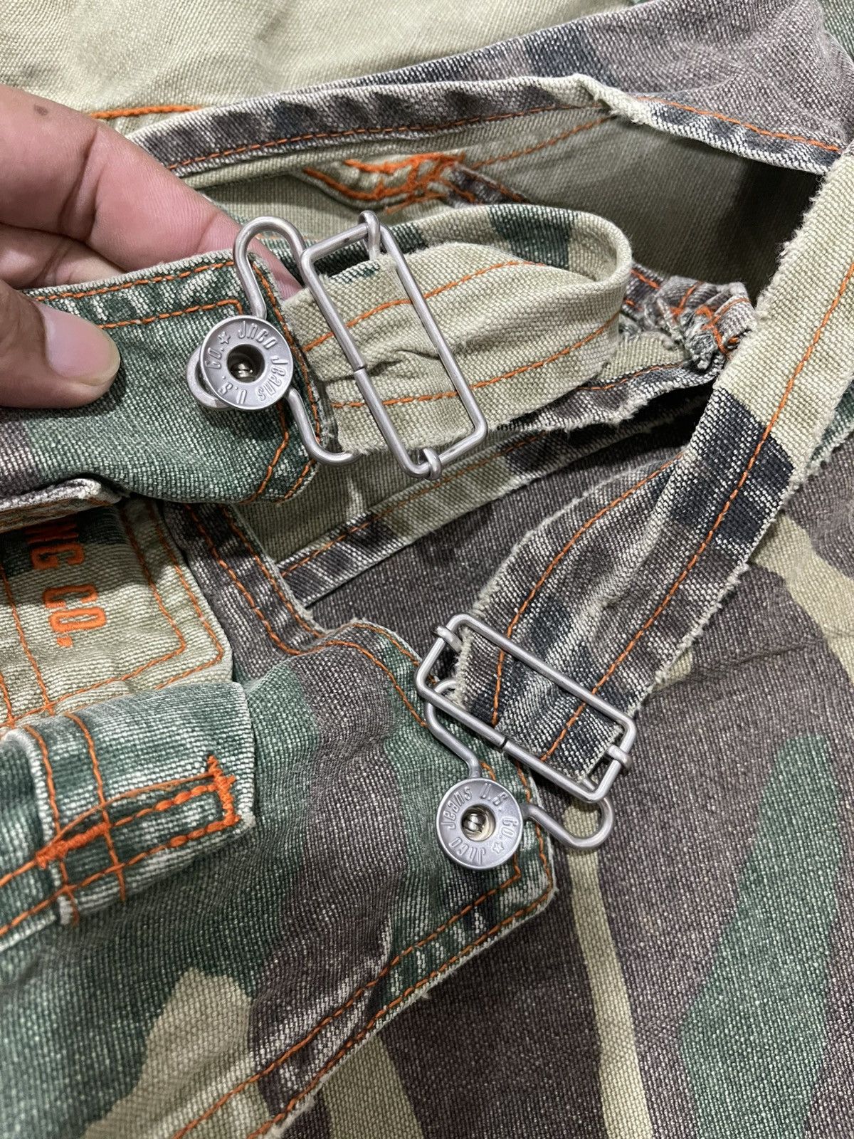 JNCO Rare 90s Jnco Camo Overall Size US 40 / EU 56 - 15 Thumbnail