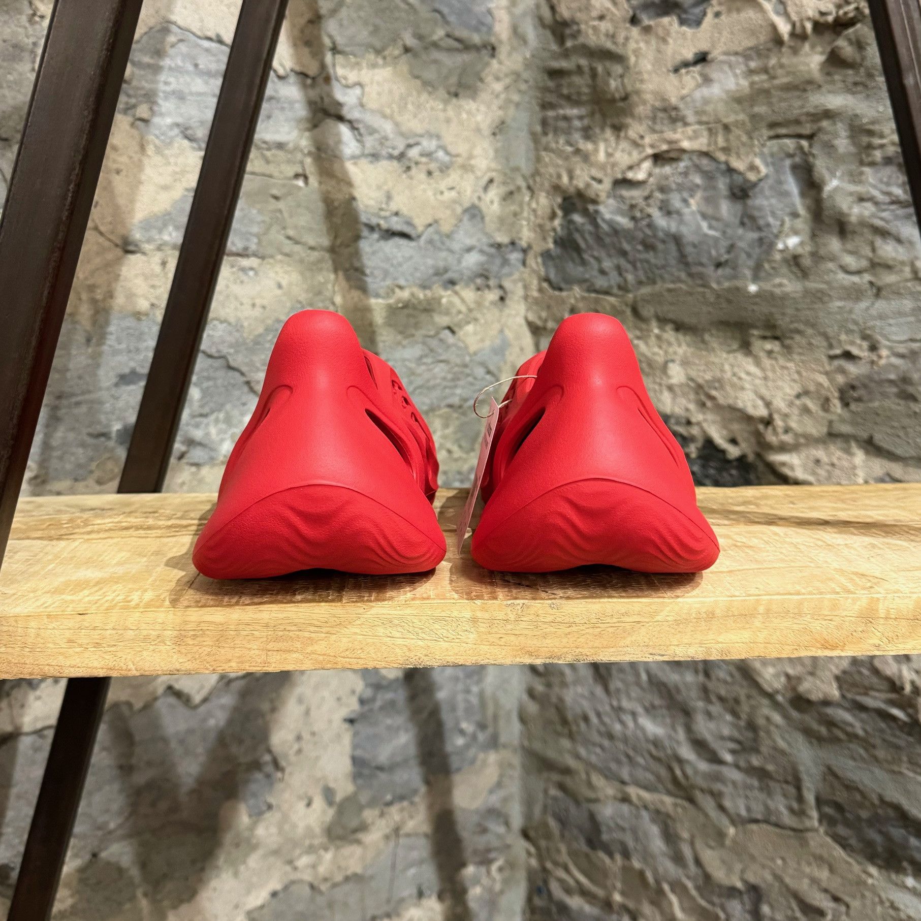 Adidas × Kanye West Adidas Yeezy Foam Vermillion Runner Sneakers Size US 10 / EU 43 - 4 Thumbnail