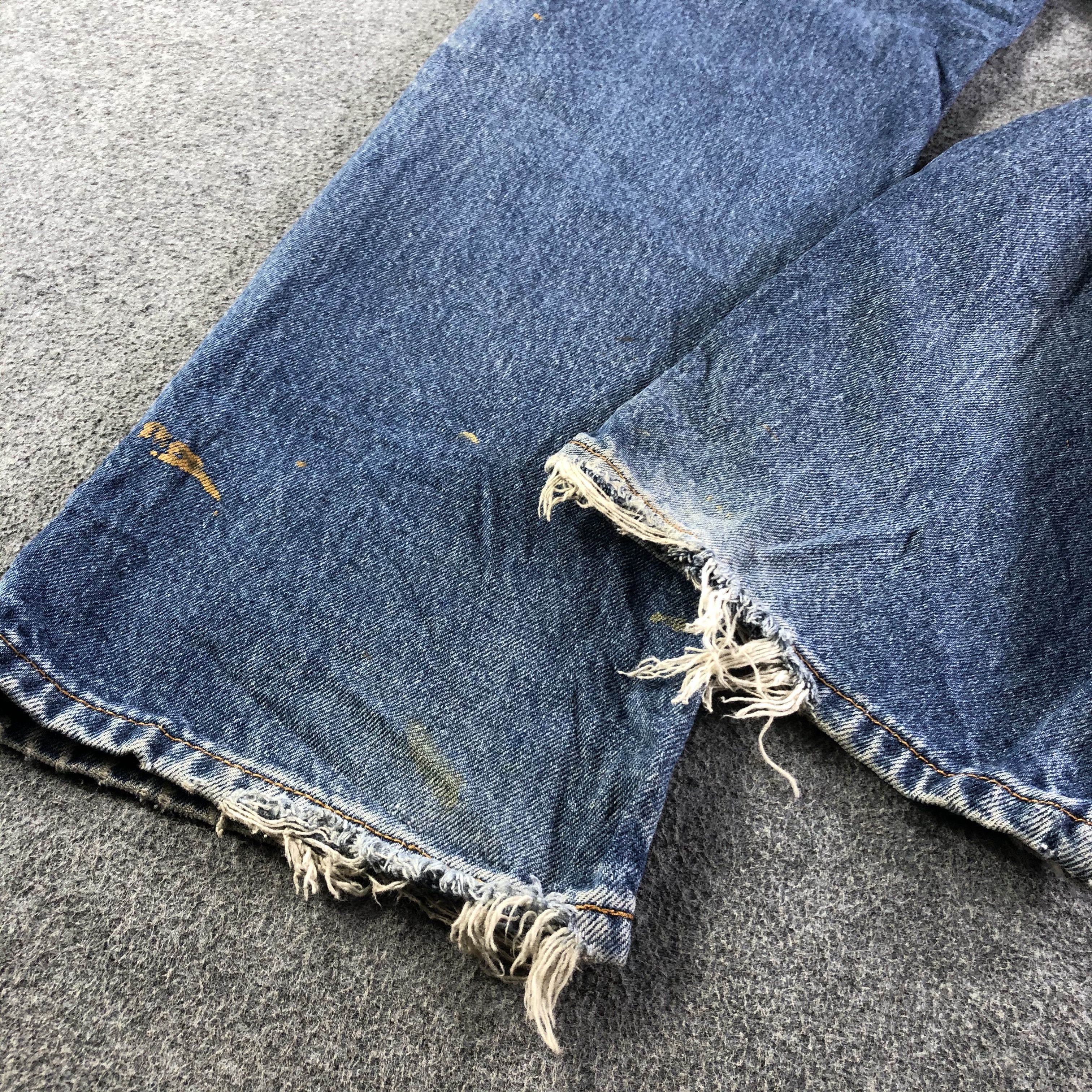 Levi's Vintage Blue Wash Levis 505 Jeans-J3334 Size US 39 - 6 Thumbnail