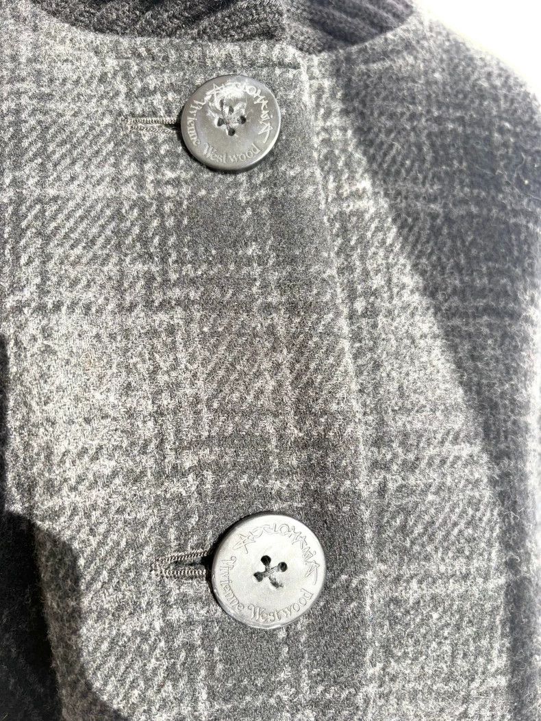Vivienne Westwood Vivienne Westwood Irregular gray cloak jacket Size XS / US 0-2 / IT 36-38 - 6 Thumbnail