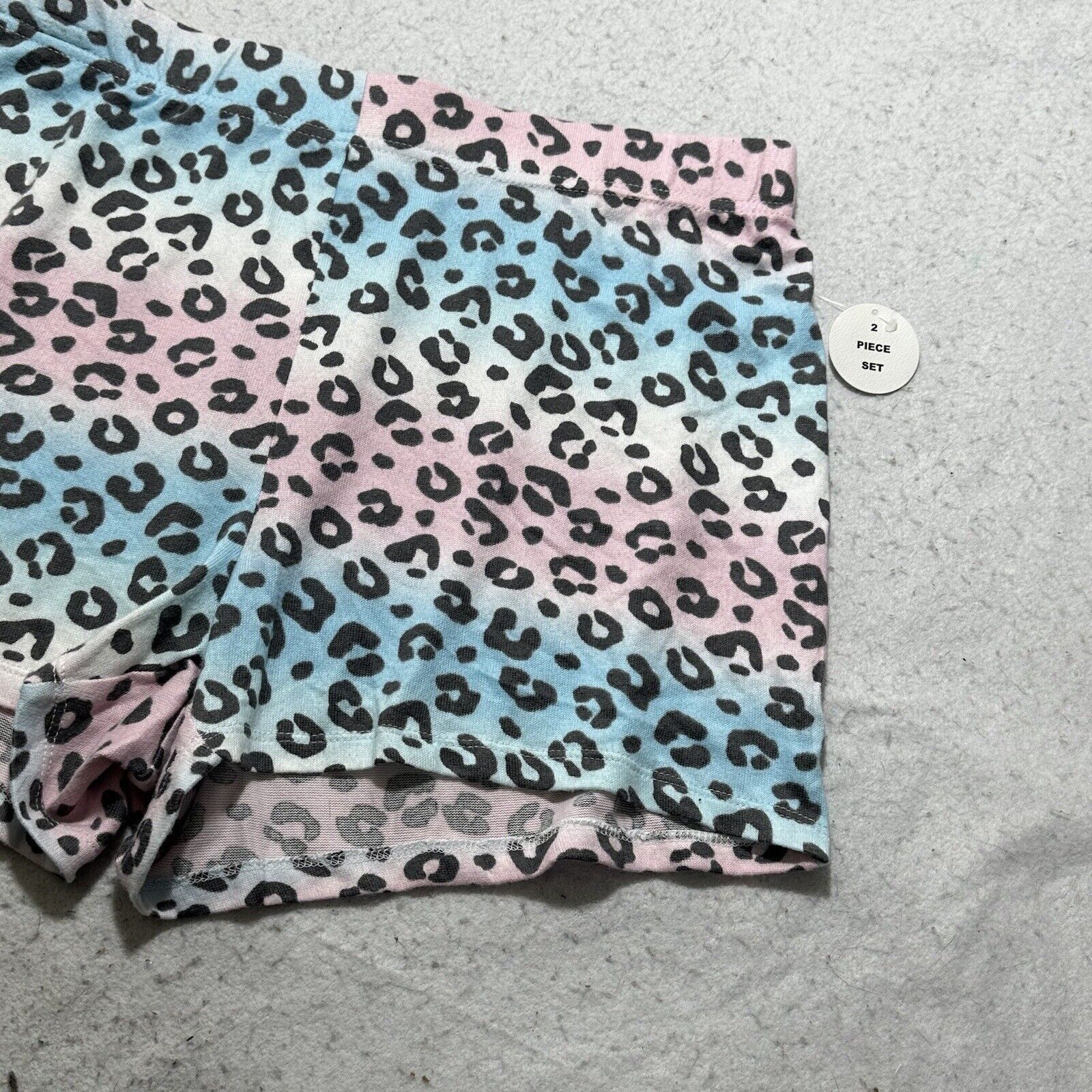 Other KIKIT Large Ombre Leopard Print Pink Sleep Pajama Shorts Size 34" / US 12 / IT 48 - 2 Thumbnail