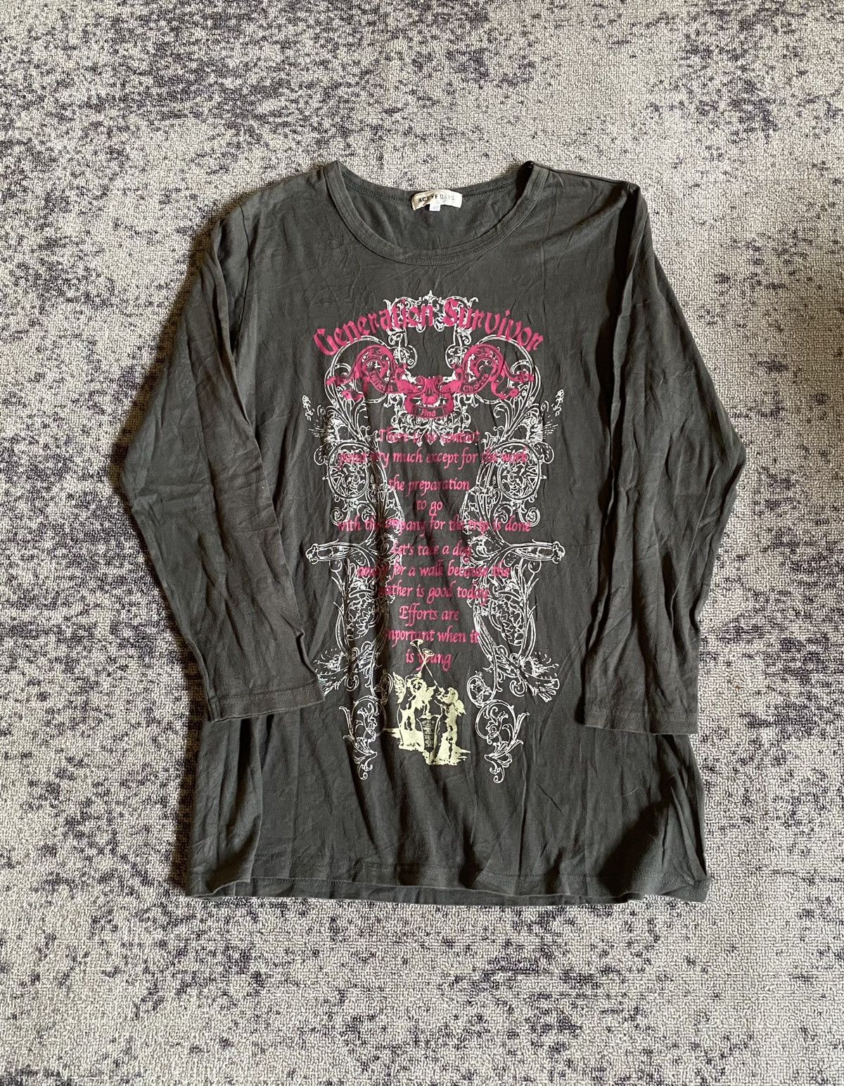 Hysteric Glamour × If Six Was Nine × Japanese Brand Y2k Active days ifsixwasnine skull long sleeve Size US L / EU 52-54 / 3 - 1 Thumbnail