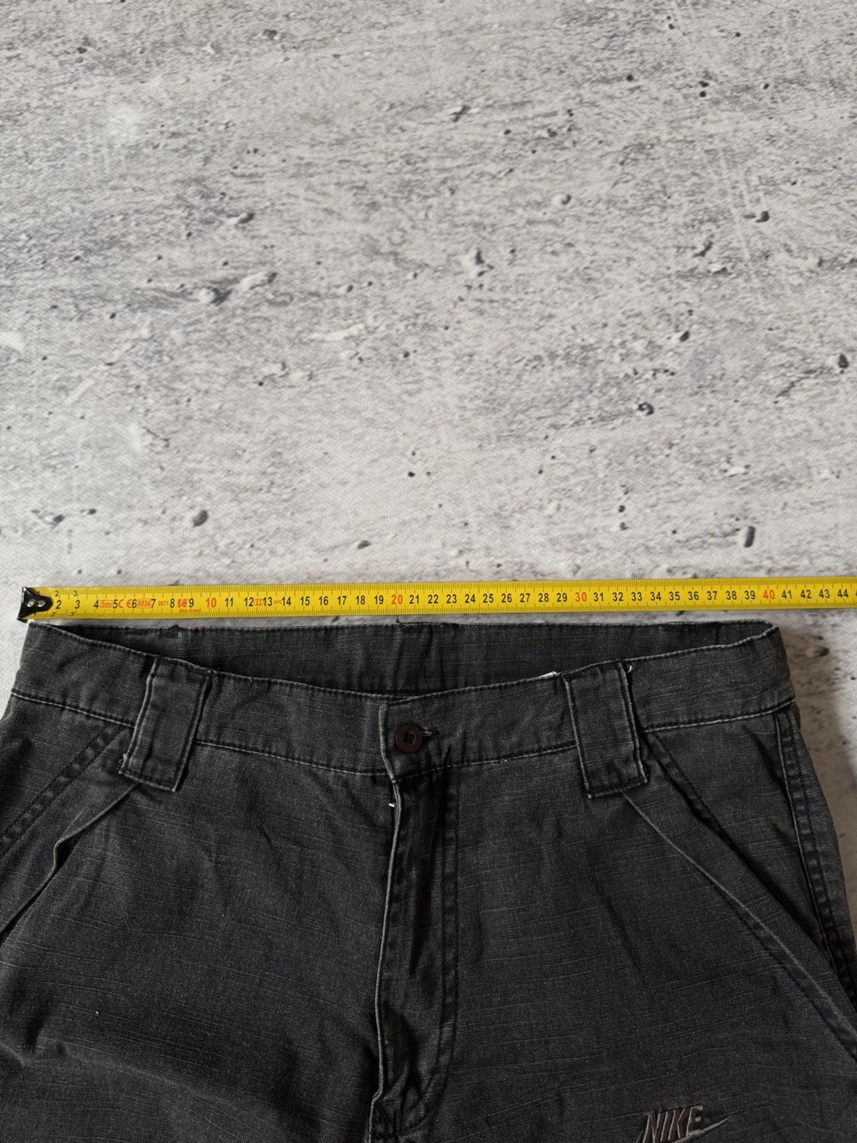 Nike × Vintage NIKE CARGO VINTAGE Y2K OVERSIZE BAGGY FIT PANTS SWEATPANTS Size US 32 / EU 48 - 8 Thumbnail