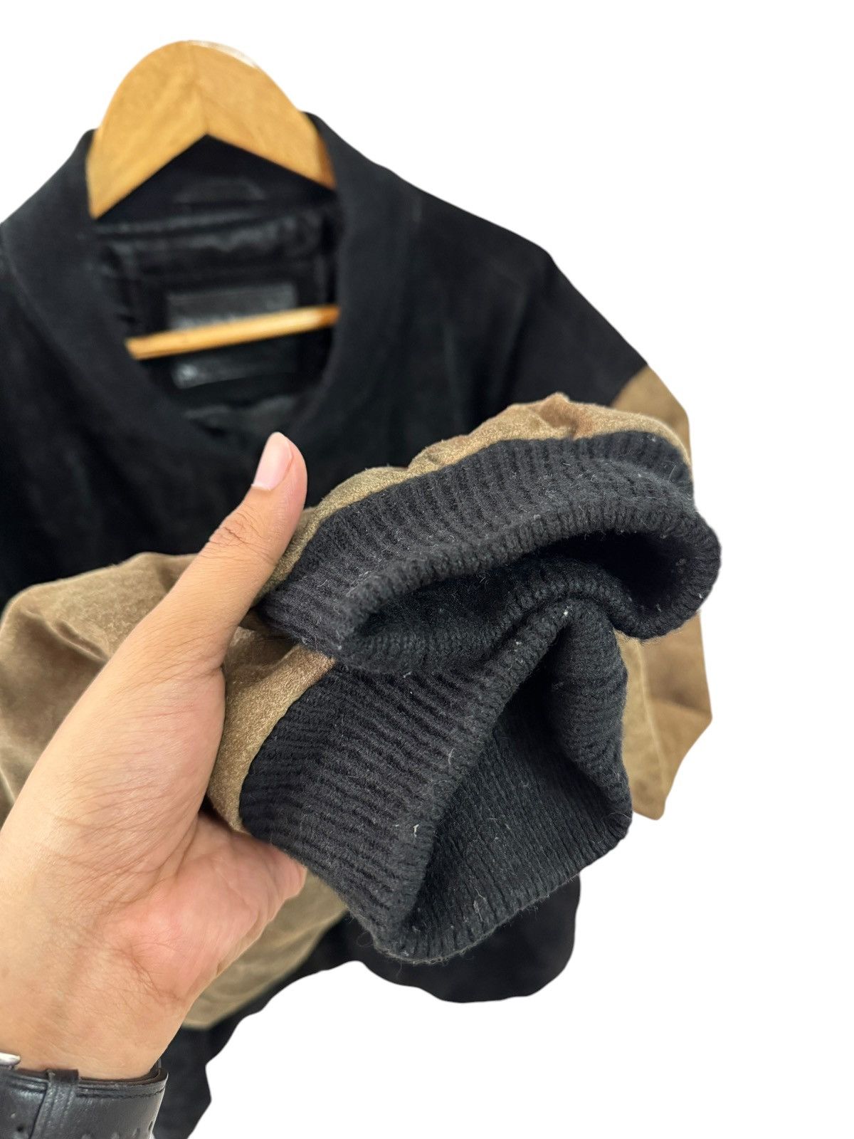 Japanese Brand Vintage Japanese Suede Leather Jacket lgb jacket Size US XL / EU 56 / 4 - 2 Thumbnail