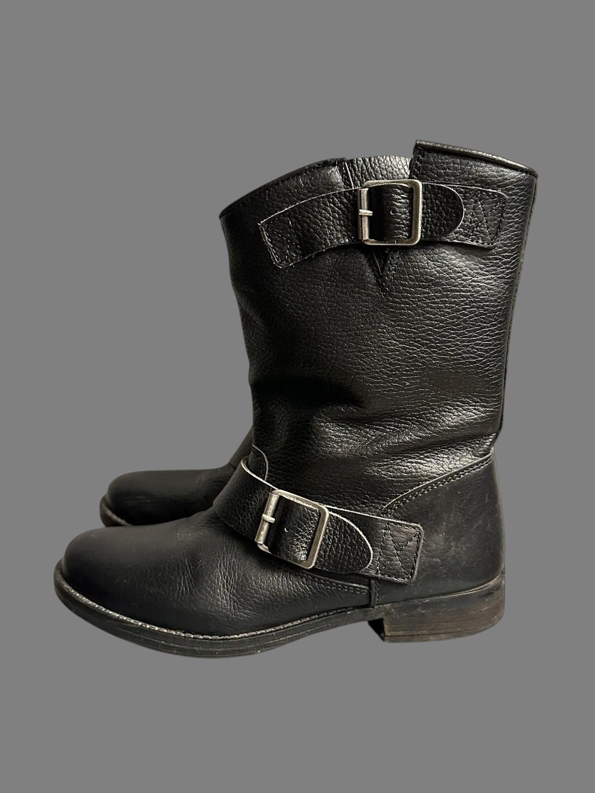 If Six Was Nine Rare Last Drop Hand Made Leather Boots Guidi Rick Owens GOA Size US 7 / EU 40 - 7 Thumbnail