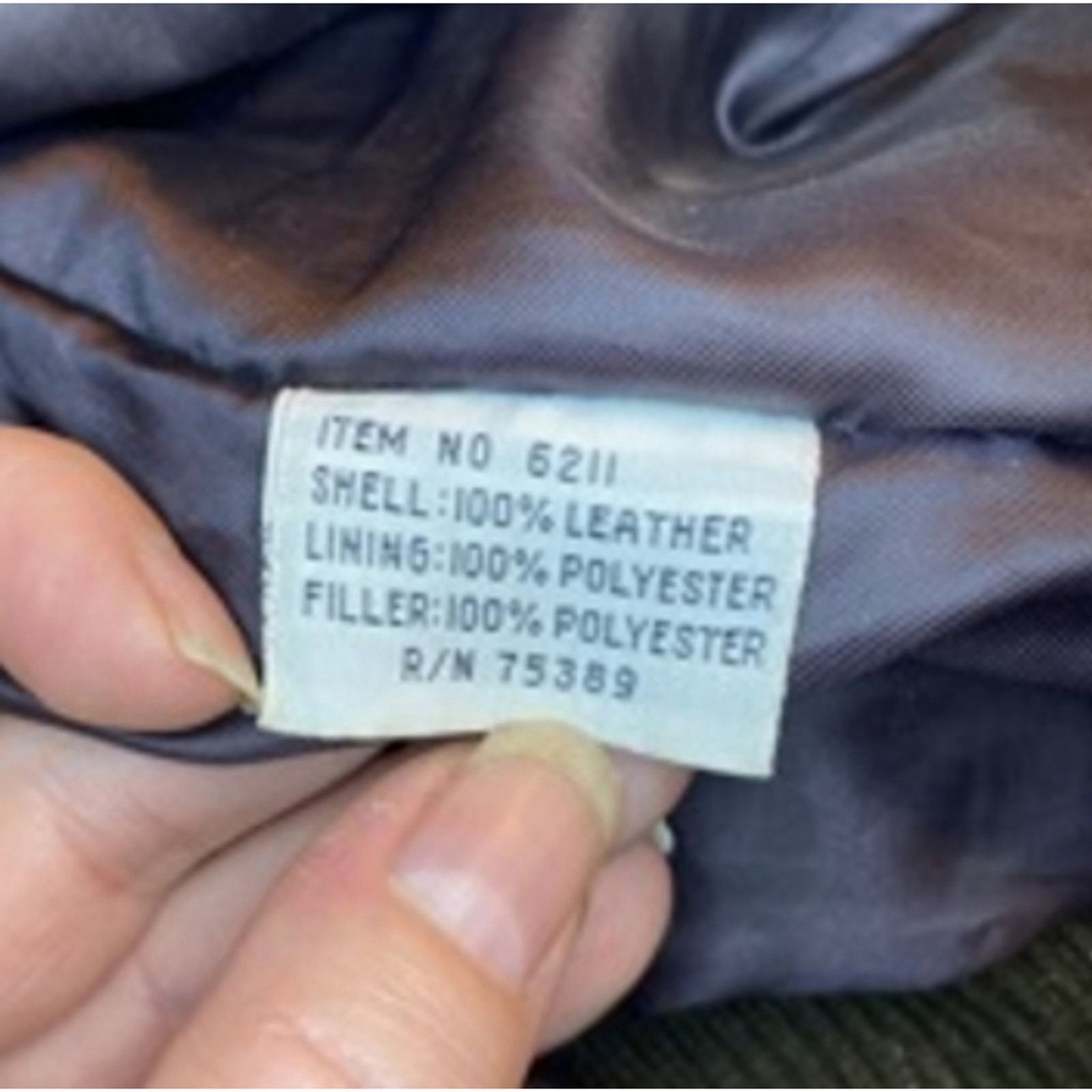 Other Vintage Gorpcore Leather Distressed Bomber Jacket Context Size US XL / EU 56 / 4 - 6 Thumbnail
