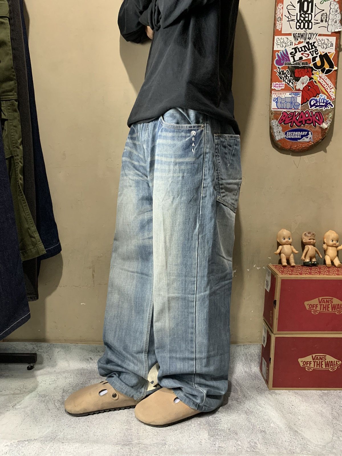 Japanese Brand Y2k UNIQUE DENIM by REAL VOICE Size US 34 / EU 50 - 3 Thumbnail