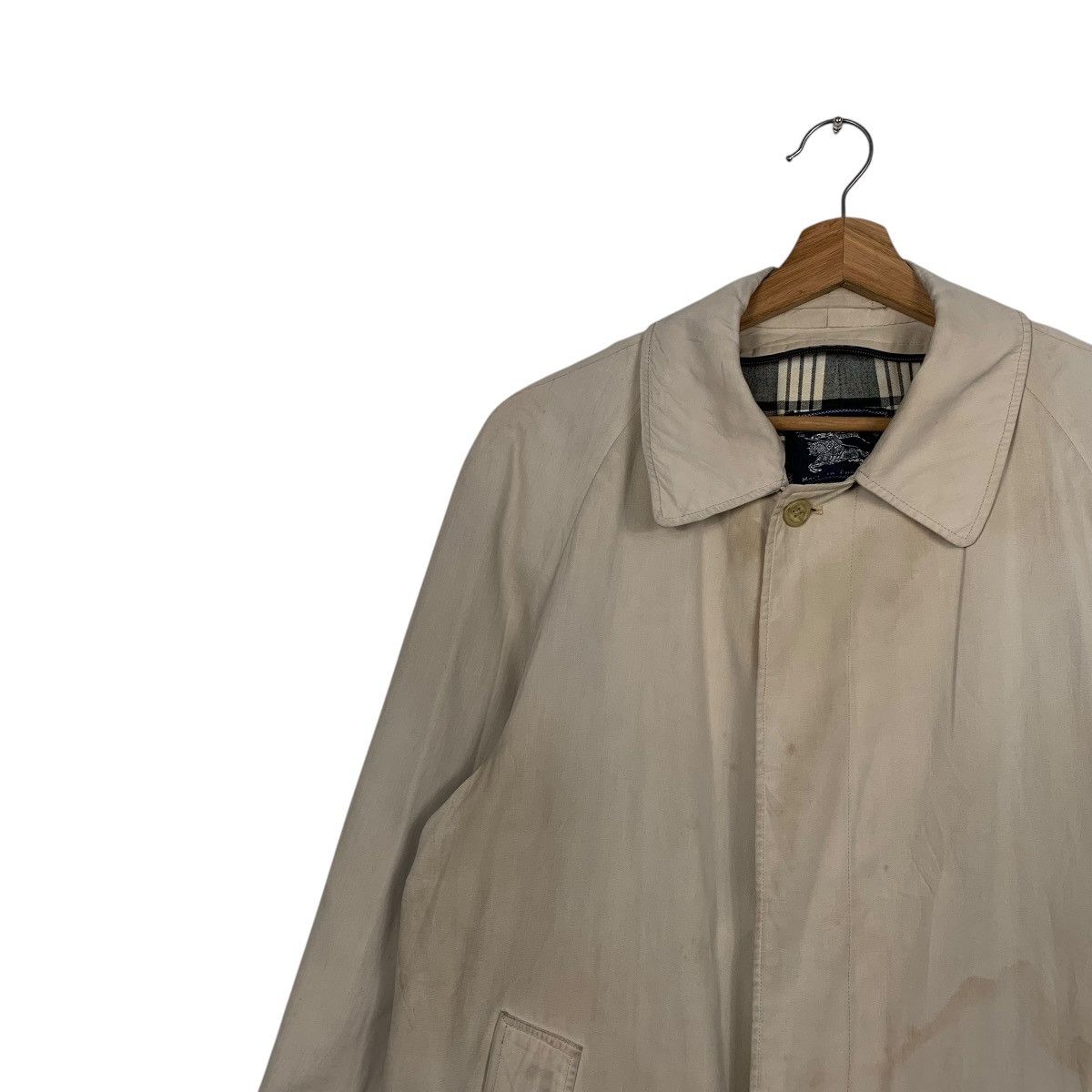 Burberry Vintage Burberrys Nova Check Trench Coat Size US M / EU 48-50 / 2 - 7 Thumbnail