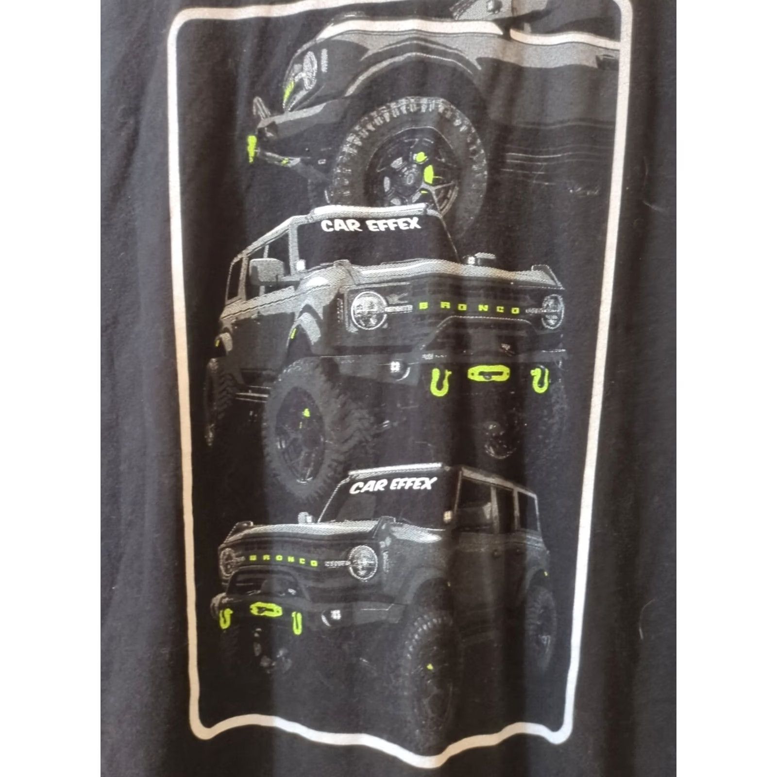 Ford Ford Bronco Men’s TShirt Car Effex XL Next Level Apparel Shirt Adult Black Cars Size US XL / EU 56 / 4 - 2 Thumbnail