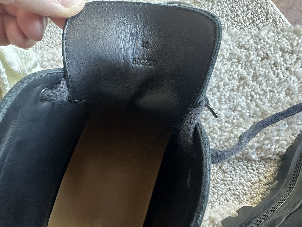 Loewe Loewe Leather Combat Boots size 40 Size US 10 / IT 40 - 5 Thumbnail