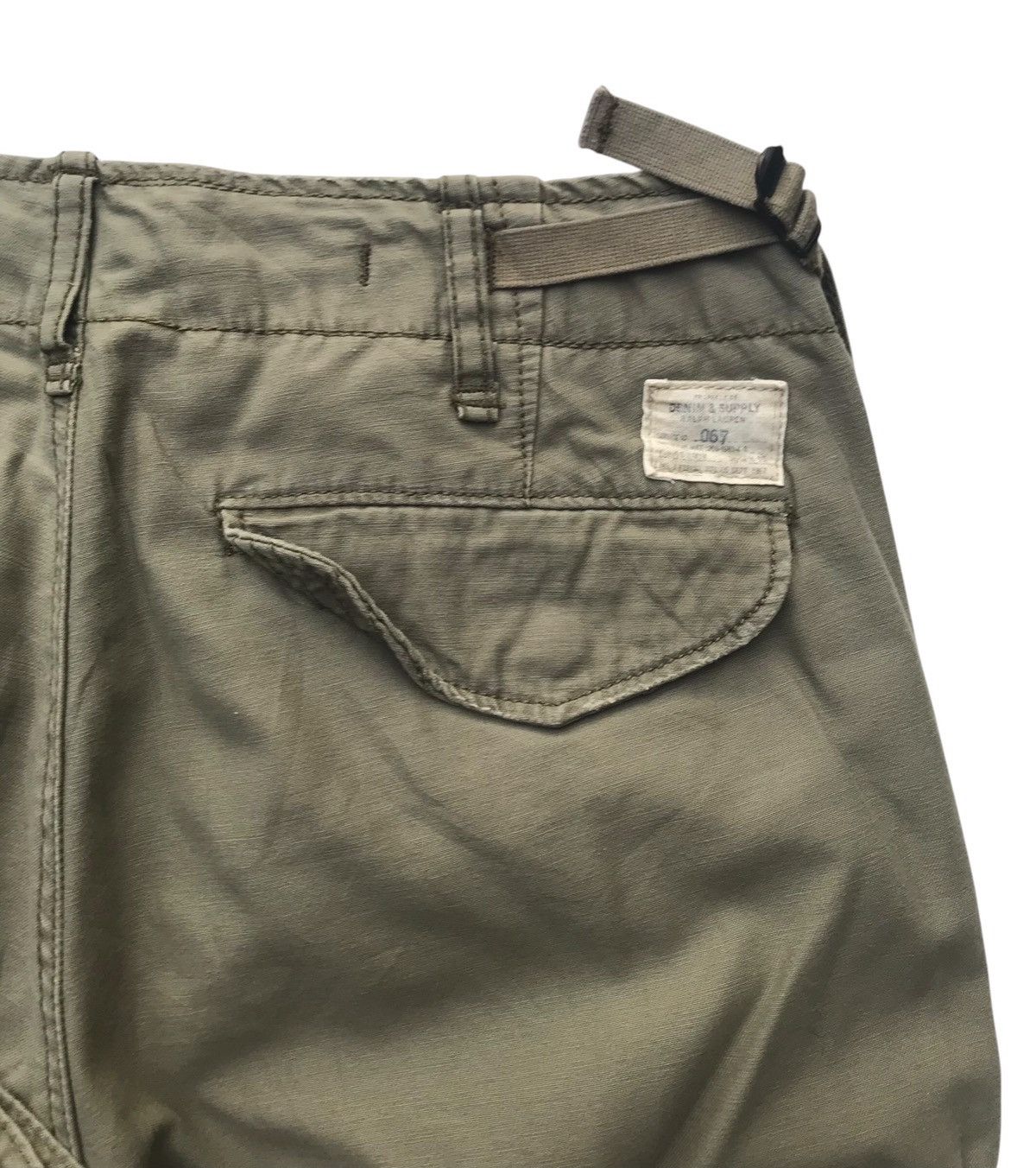 Ralph Lauren Denim Supply Ralph Lauren Mens Cargo Military Style Pants Size US 30 / EU 46 - 12 Thumbnail