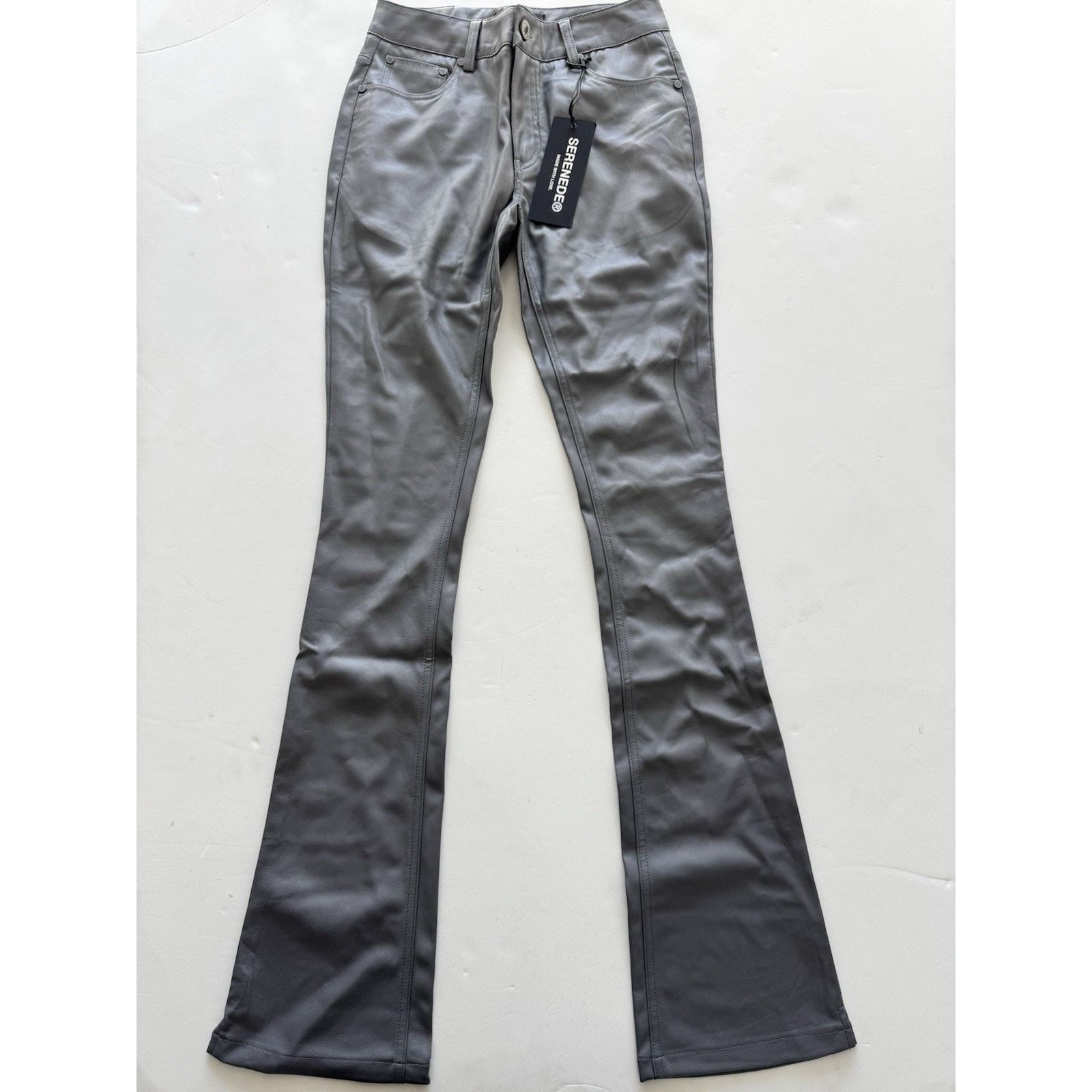 SERENEDE SERENEDE Steel Stacked Slim Jeans Gray Size US 28 / EU 44 - 1 Thumbnail