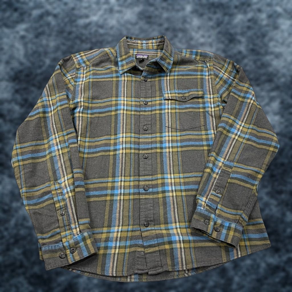 Patagonia Patagonia Shirt Mens Medium Brown Gray Fjord Flannel 100% Organic Cotton Plaid Shirt Mens Medium Brown Gray Fjord Flannel 100% Organic Cotton Plaid Size US M / EU 48-50 / 2 - 1 Thumbnail