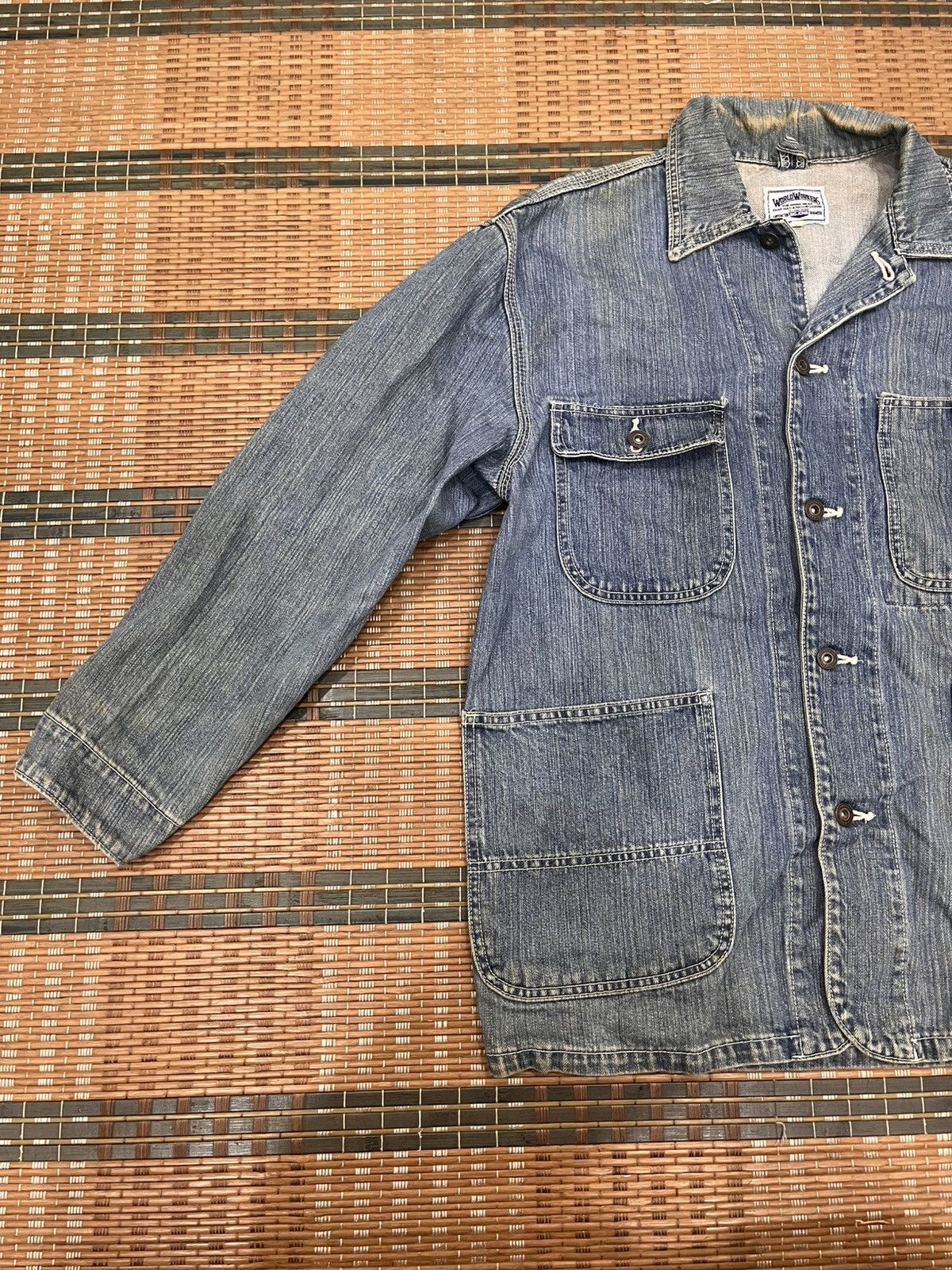 Big John Vintage Big John 4 Pocket Chore Denim Jacket Size US M / EU 48-50 / 2 - 3 Thumbnail