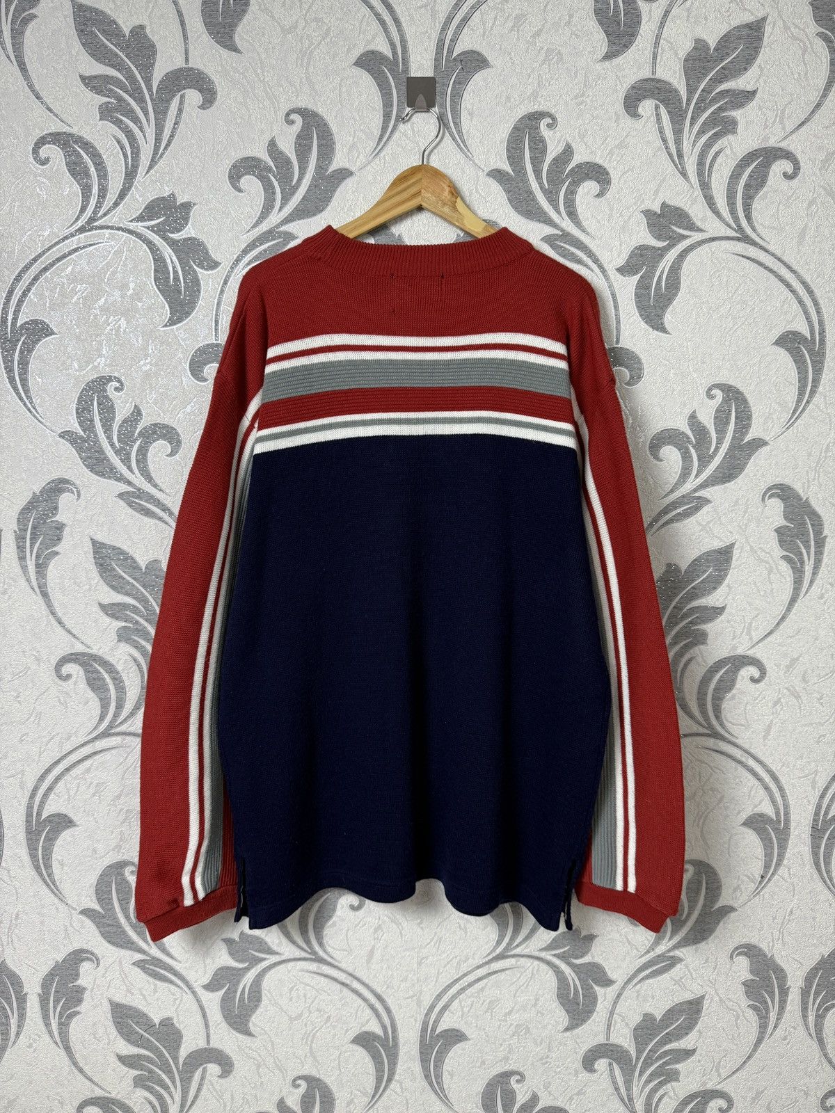 Southpole 🔥Crazy Y2K Vintage Southpole Striped Sweater Oversized Size US XL / EU 56 / 4 - 11 Thumbnail