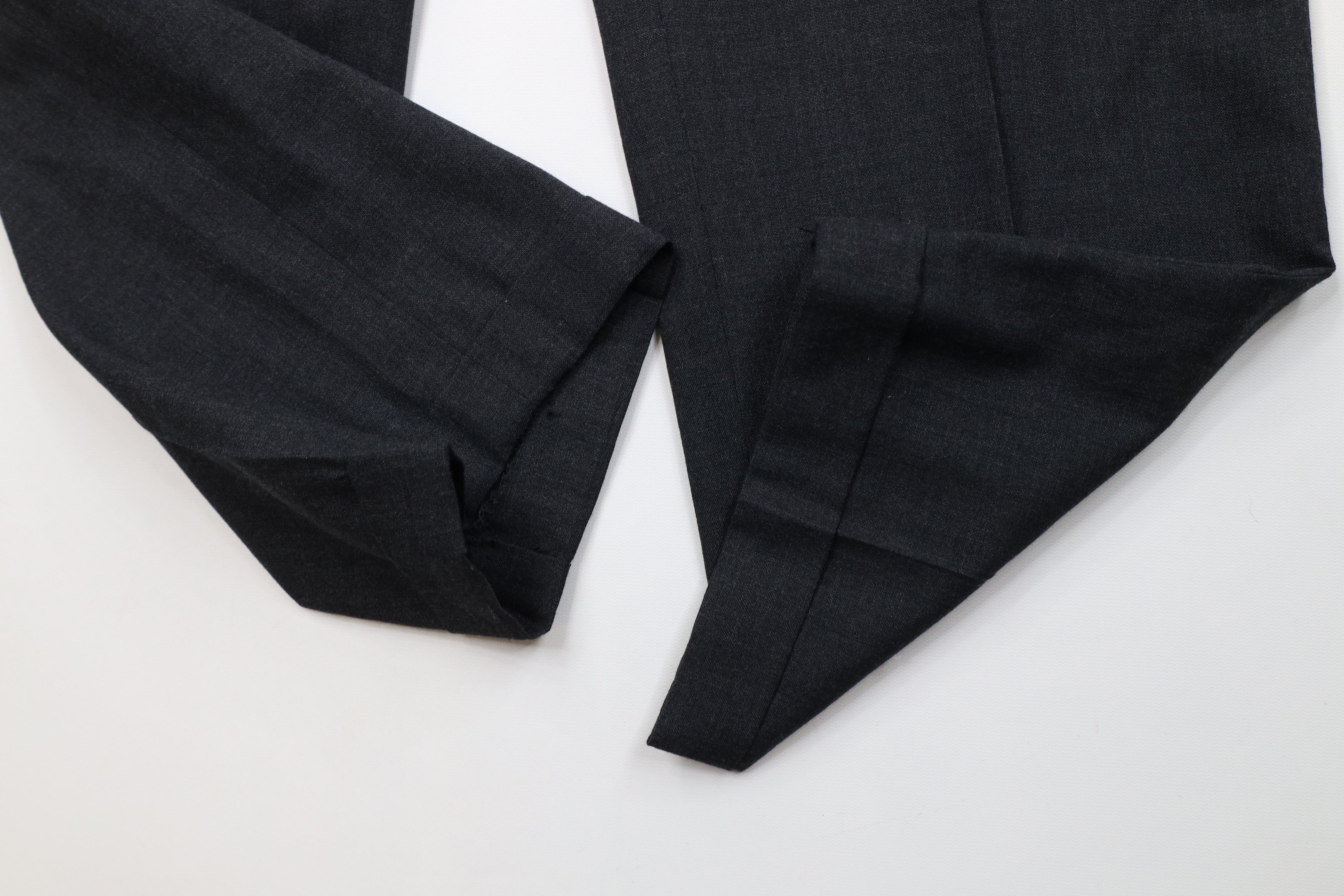 Vintage Vintage 90s Streetwear Wool Wide Leg Chino Pants Gray USA Size US 38 / EU 54 - 5 Thumbnail