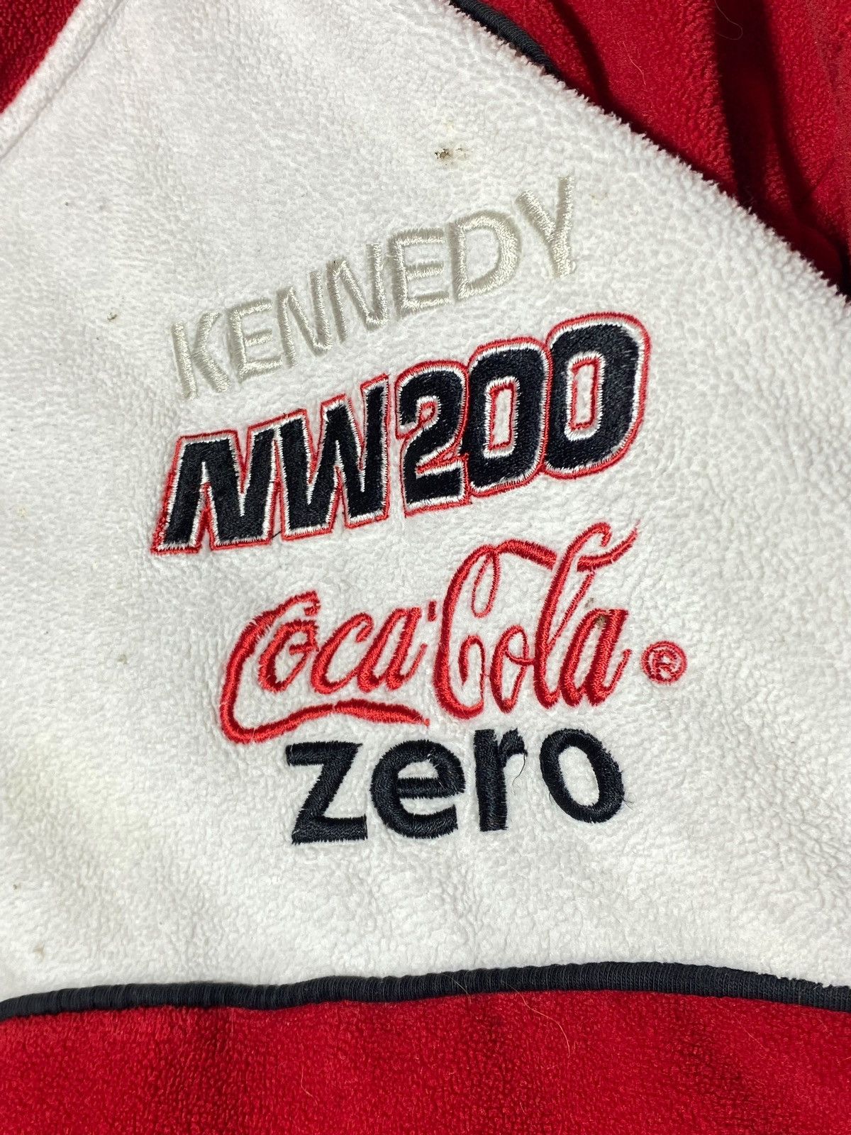 Yamaha Y2K VINTAGE YAMAHA RACING MOTO COCA COLA FLEECE JACKET Size US XL / EU 56 / 4 - 18 Thumbnail
