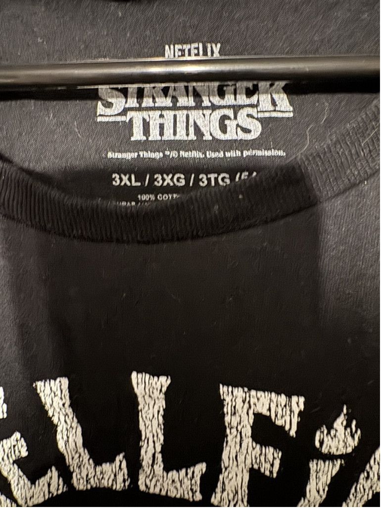 The Unbranded Brand Stranger Things Hellfire Club T-Shirt Black Men's Size 3XL Size US XXL / EU 58 / 5 - 3 Thumbnail