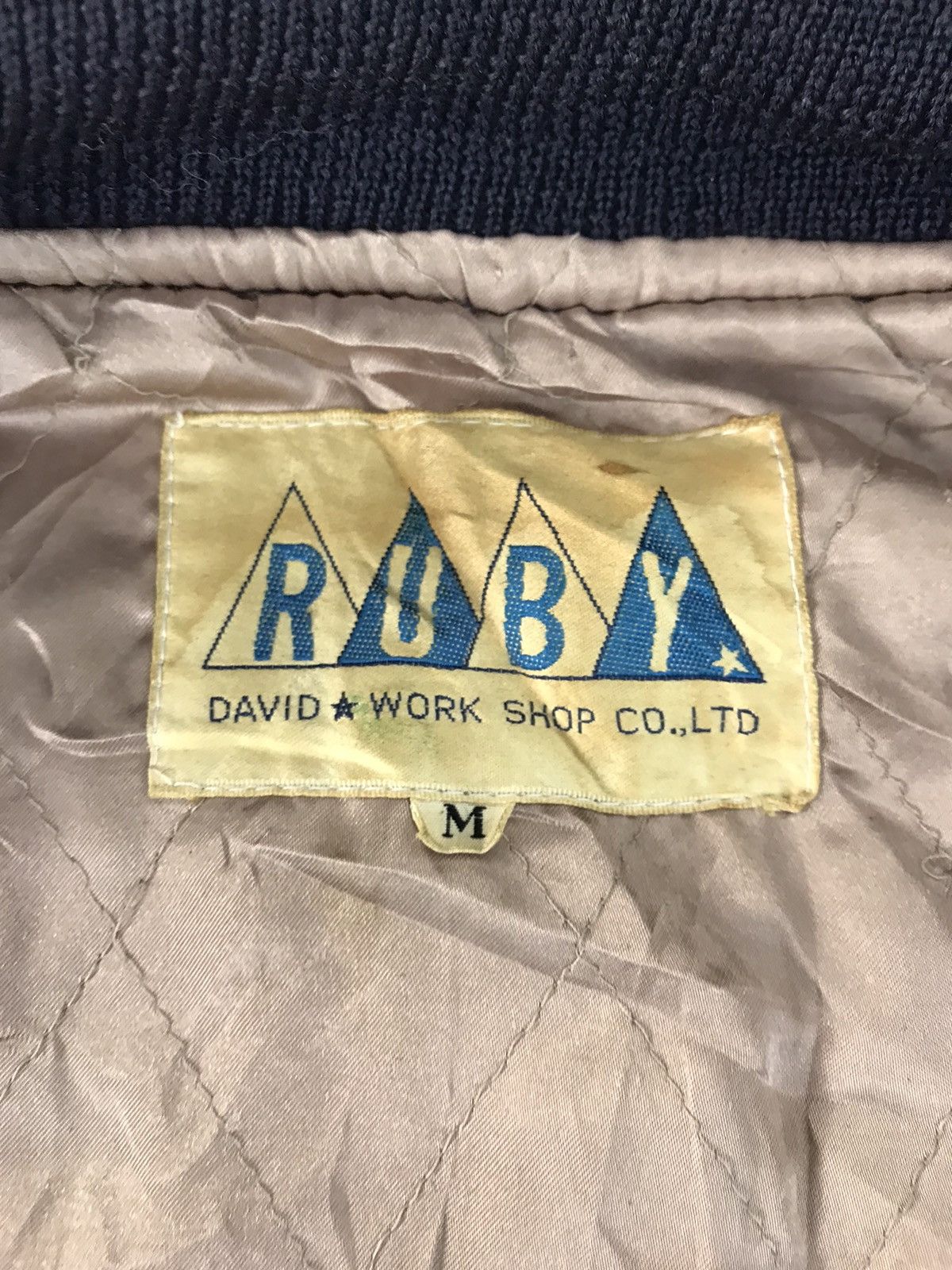 Japanese Brand 90s Ruby Airport Crash Tender Varsity Jacket Leather Sleeve Size US M / EU 48-50 / 2 - 7 Thumbnail