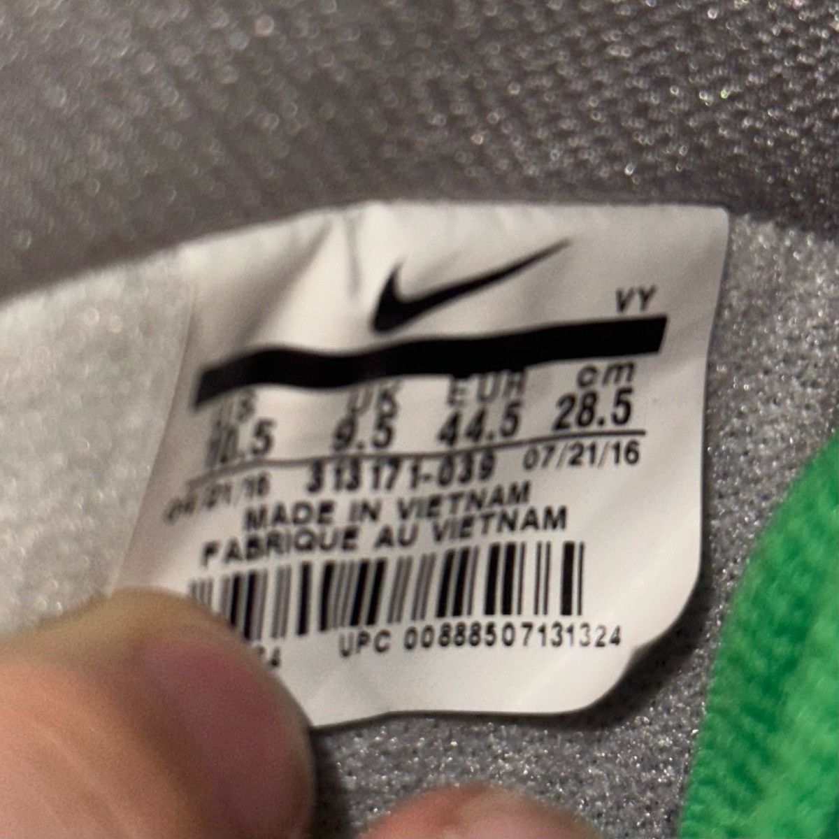 Nike Size 10.5 - Nike SB Dunk High Silver Box OG 313171-039 Size US 10.5 / EU 43-44 - 6 Thumbnail