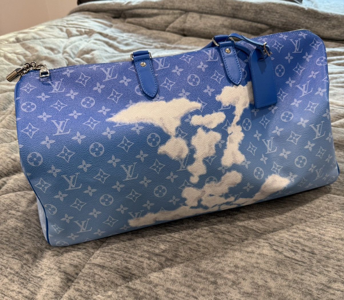 Louis Vuitton Louis Vuitton Cloud Keepall 50 FW20 Virgil Abloh Size ONE SIZE - 2 Thumbnail