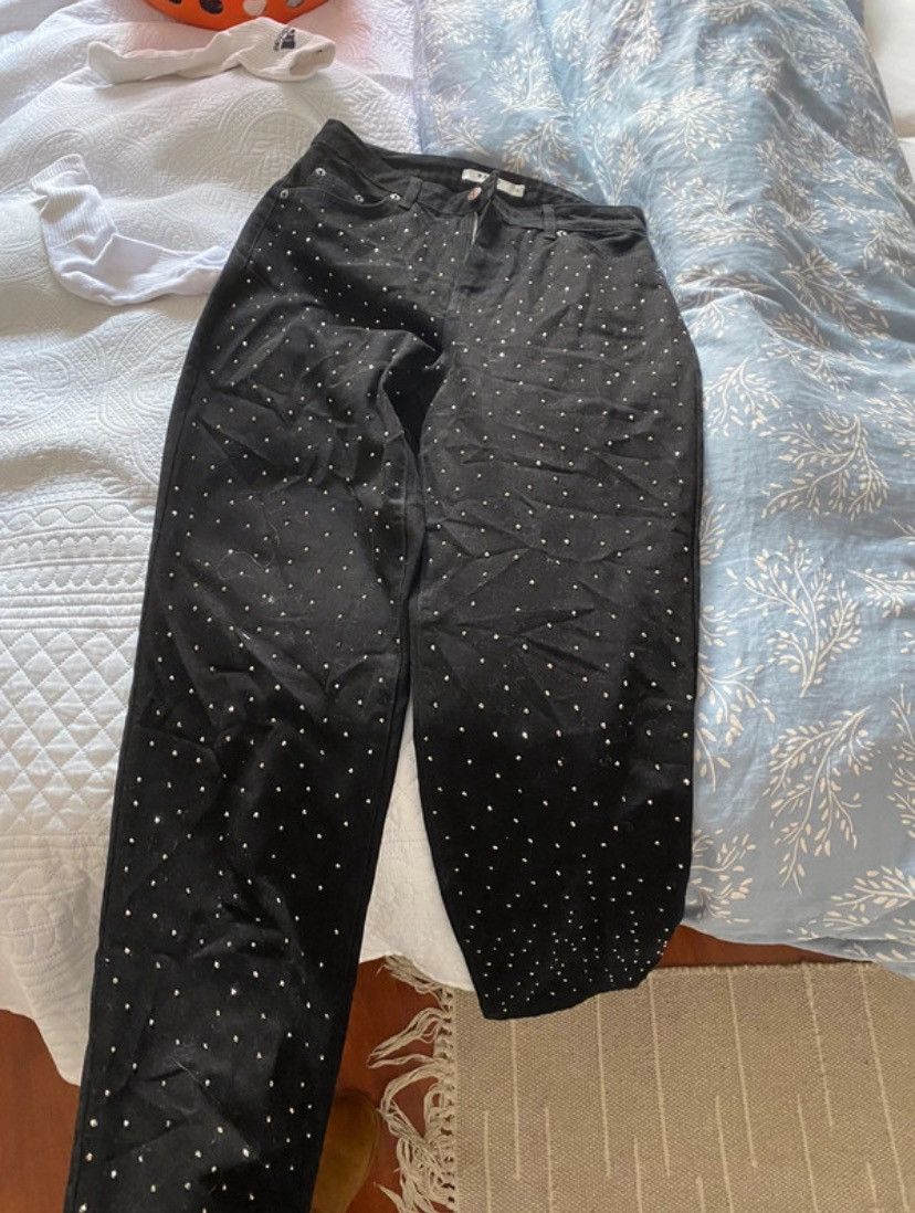 Other Jeans hose glitzer Size 40" / US 18 - 1 Thumbnail
