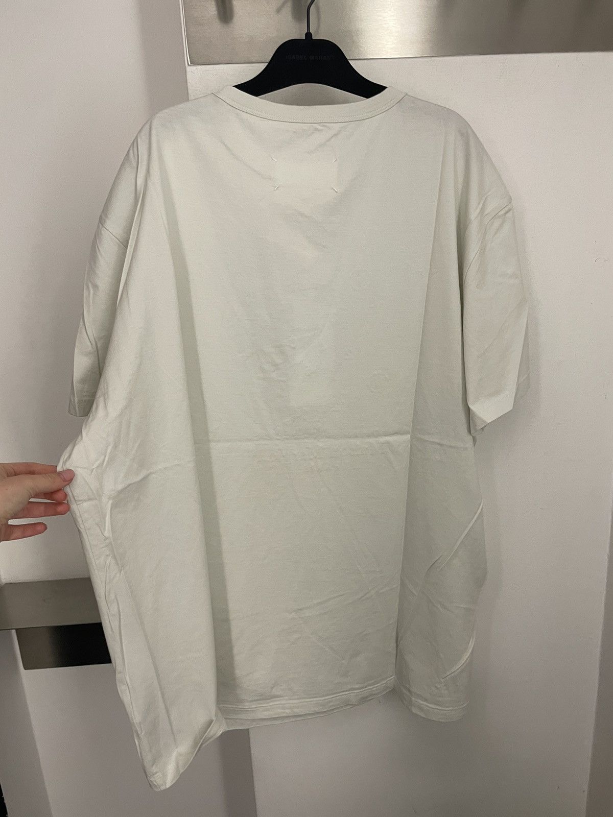 Maison Margiela Logo cotton t-shirt Size US XXL / EU 58 / 5 - 4 Thumbnail