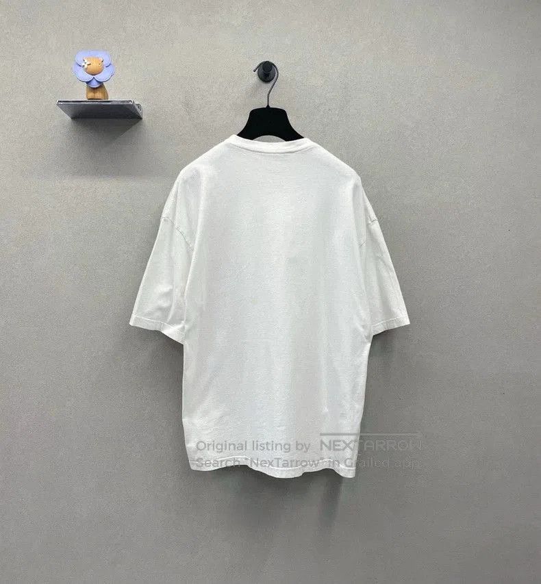 Balenciaga Balenciaga BB Rainbow Wheat Ear Short Sleeve T-shirt. Size US XL / EU 56 / 4 - 2 Thumbnail