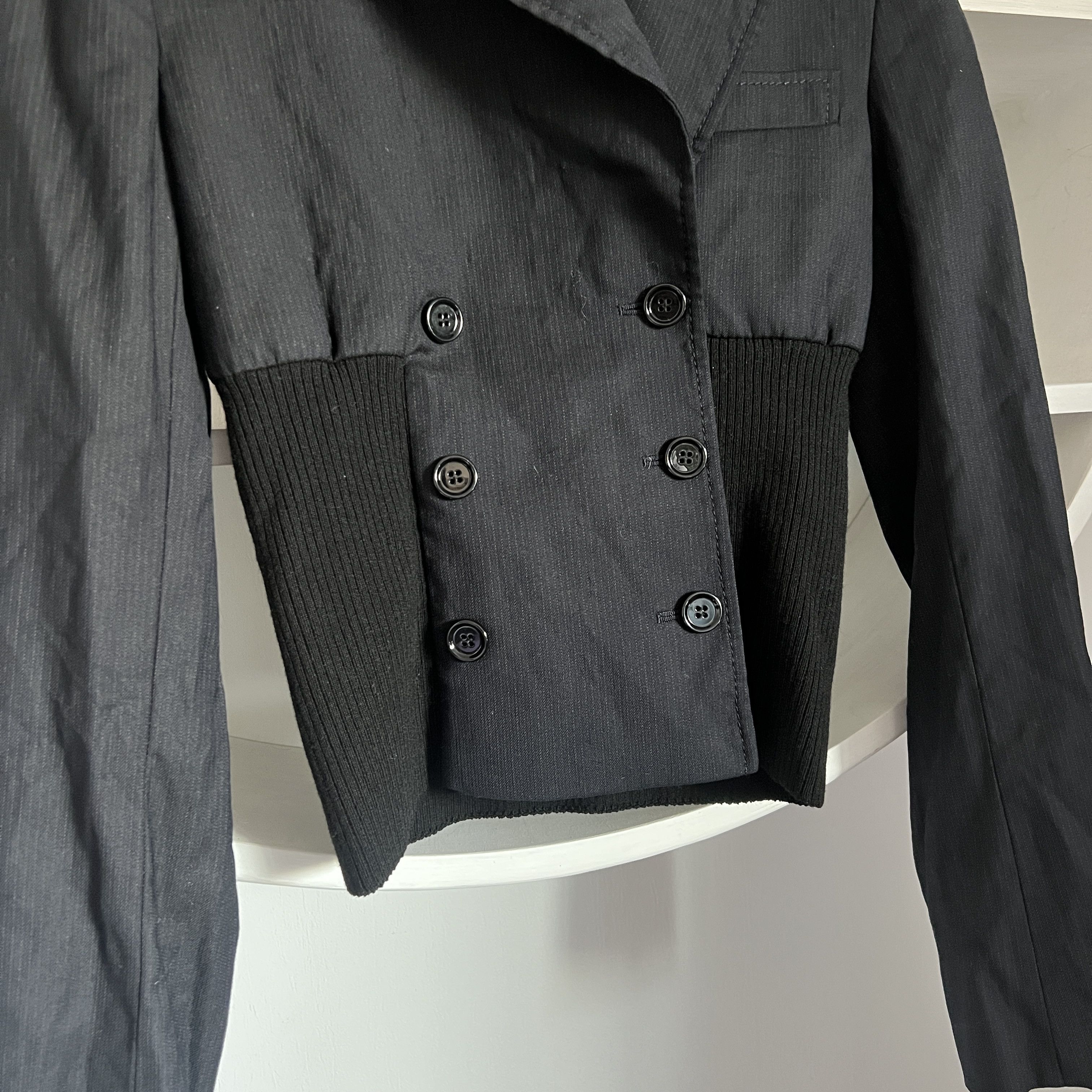 Dolce & Gabbana Women's DOLCE GABBANA Back Wool Blazer Jacket Size XS / US 0-2 / IT 36-38 - 6 Thumbnail