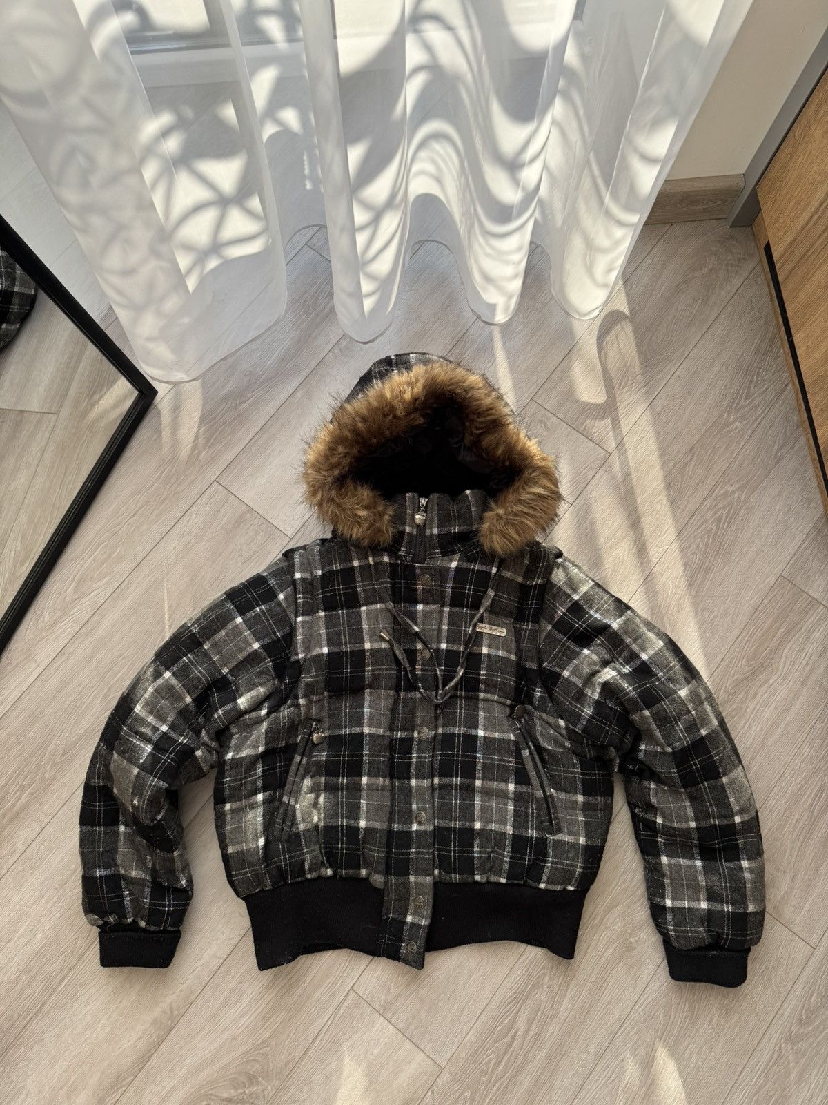 If Six Was Nine VINTAGE BOMBER PUFFER JACKET JAPAN STYLE STREETWEAR Y2K 90s Size XL / US 12-14 / IT 48-50 - 4 Thumbnail