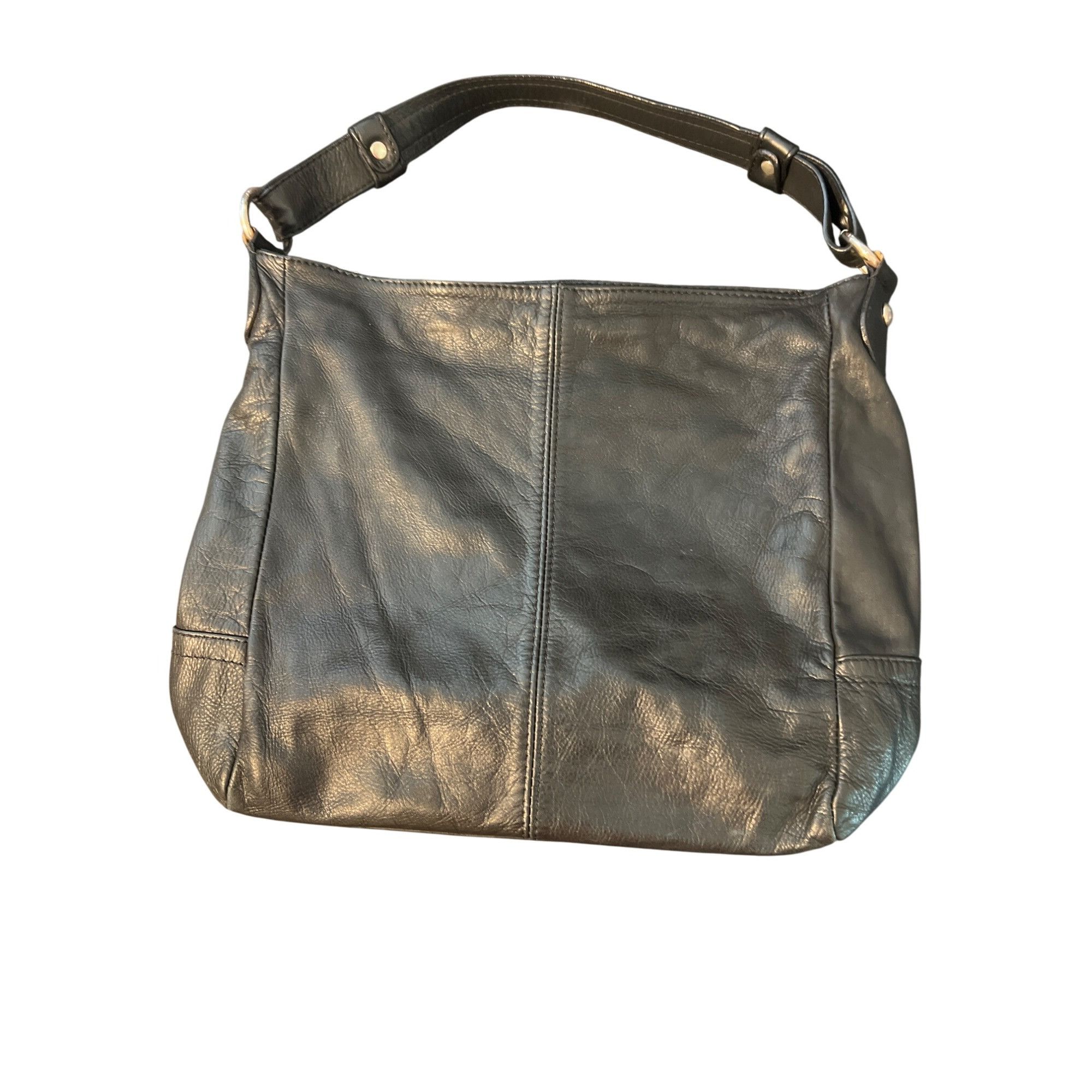 Other Black Leather Borse in Pelle Shoulder Crossbody Bag Italy Si Size ONE SIZE - 1 Thumbnail
